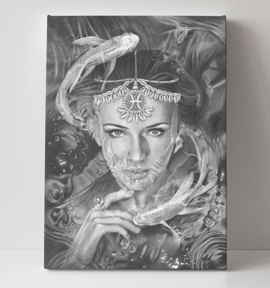 'Pisces' canvas print