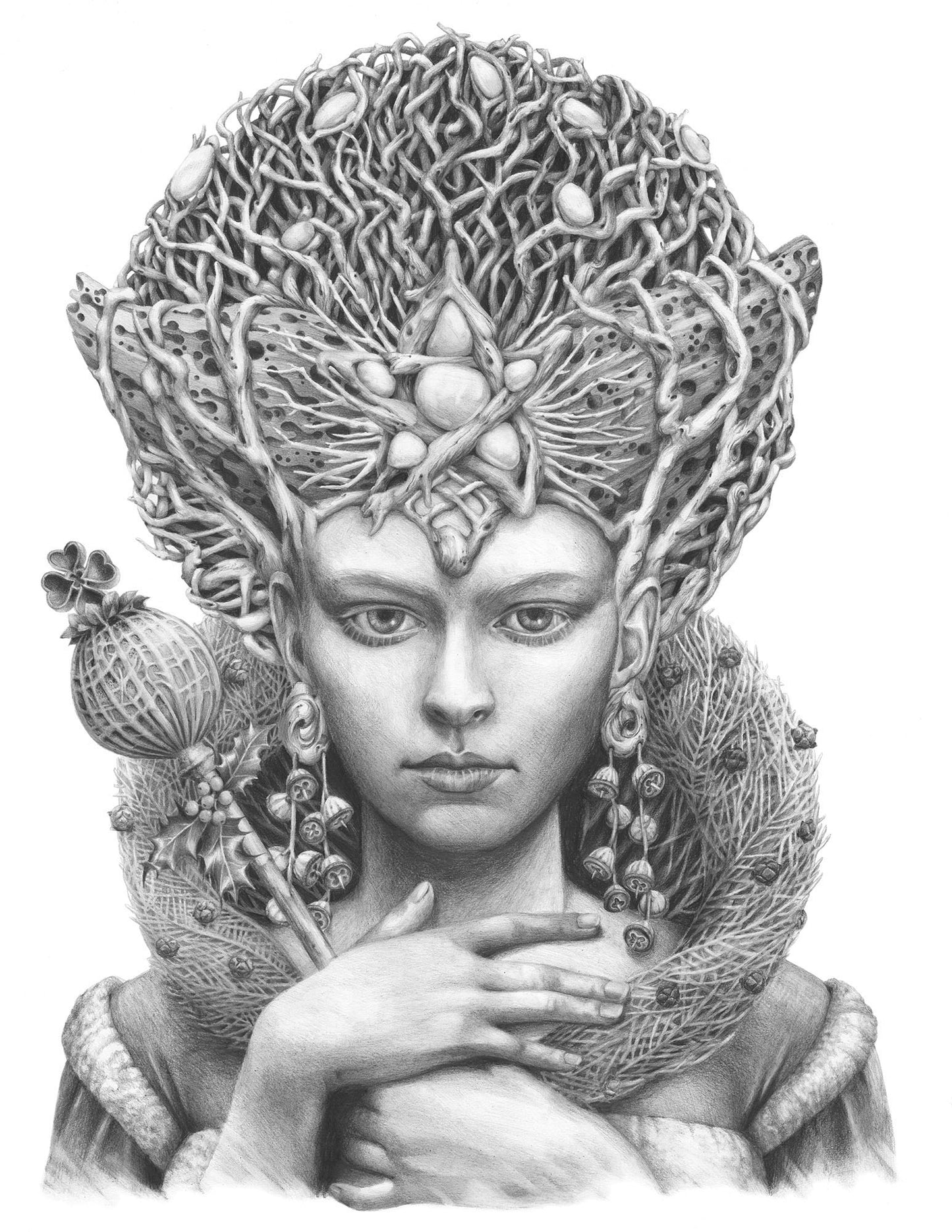 'Christmas Angel' greeting card