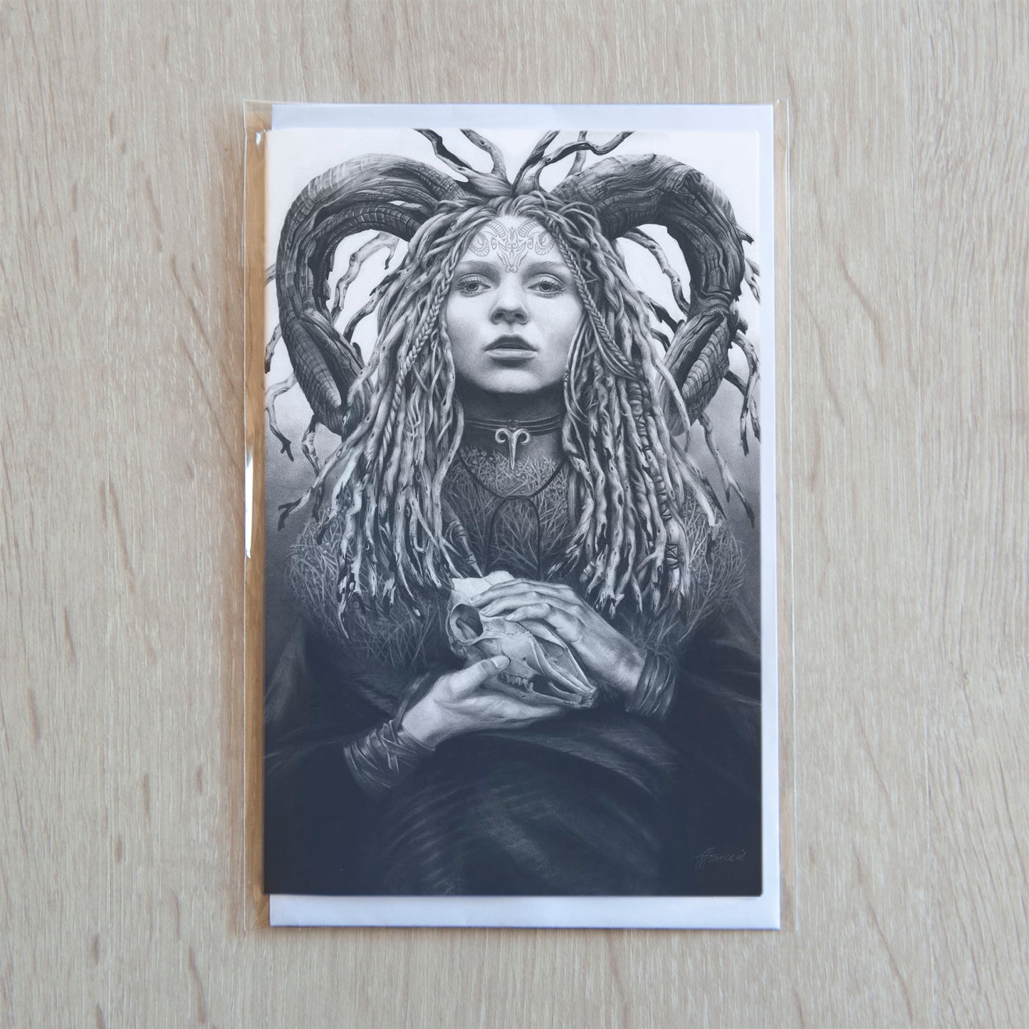 'Aries' greeting card