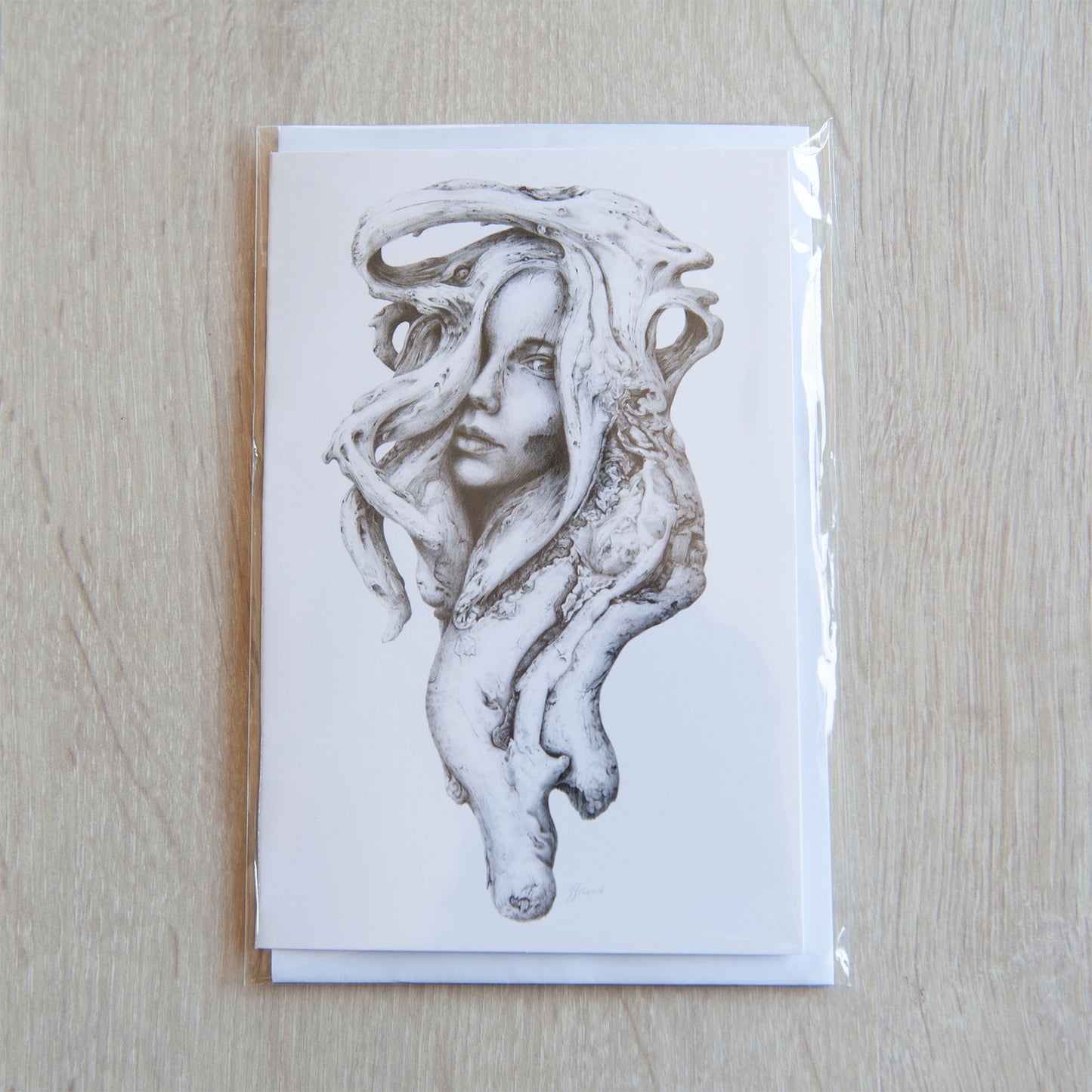 'Driftwood Souls 1' greeting card