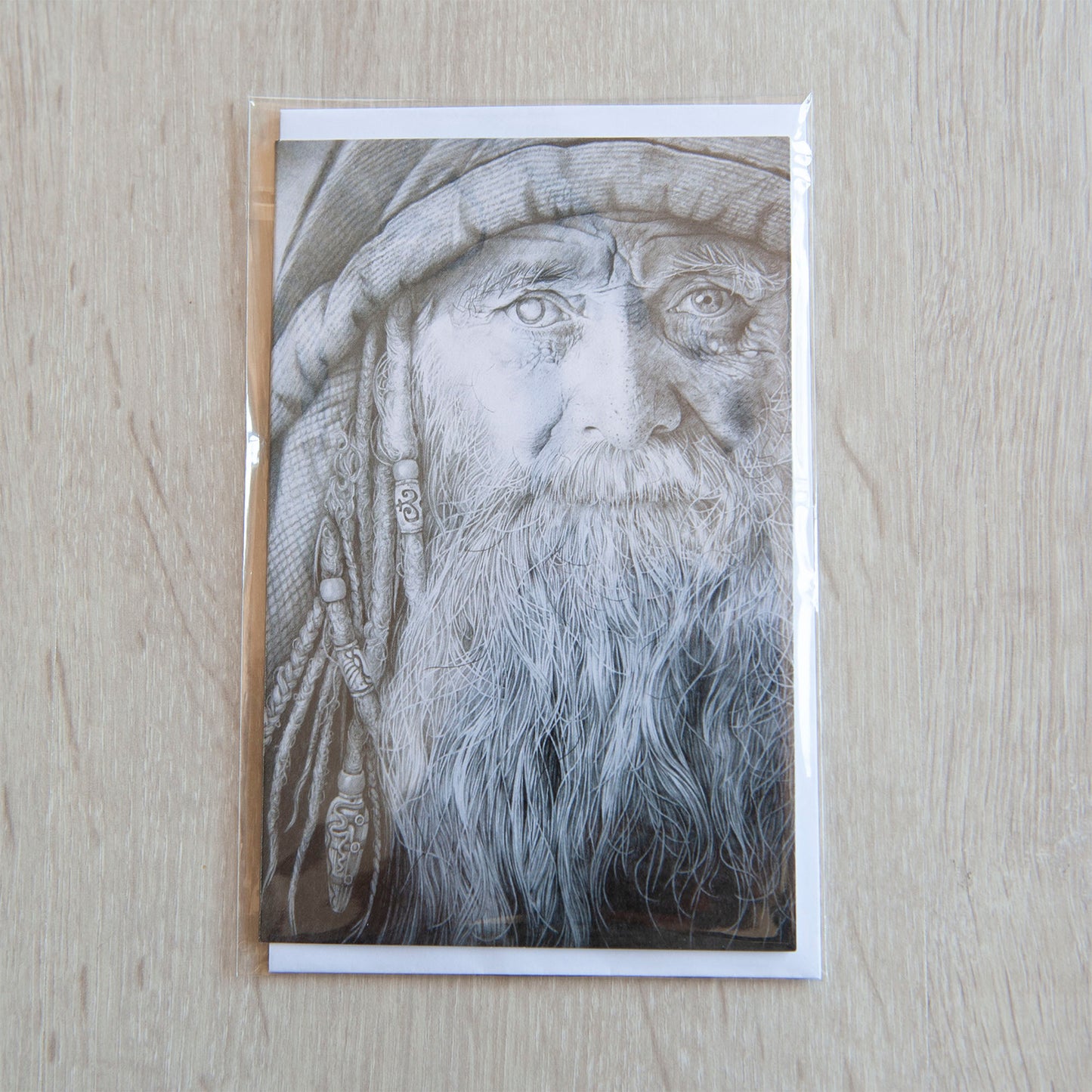 'Merlin' greeting card