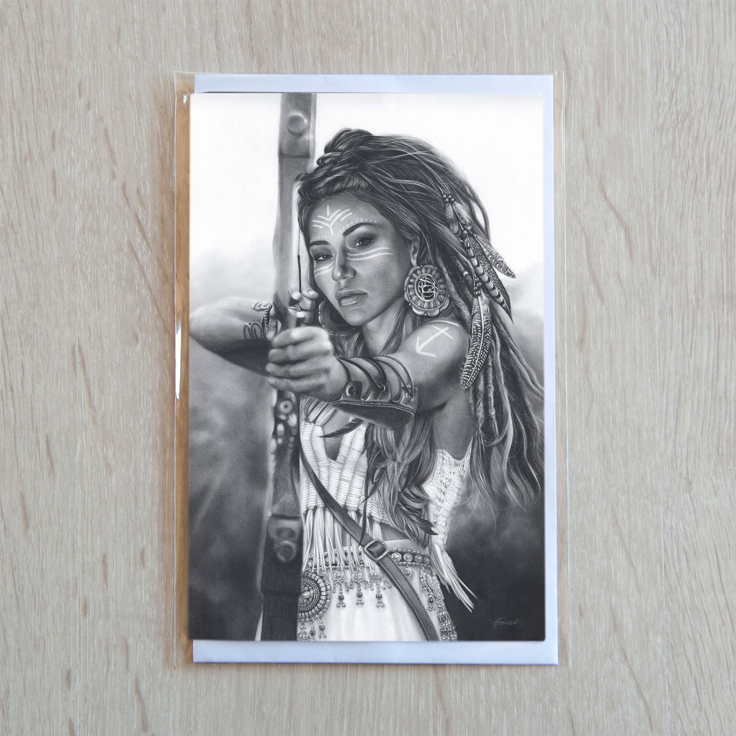 'Sagittarius' greeting card