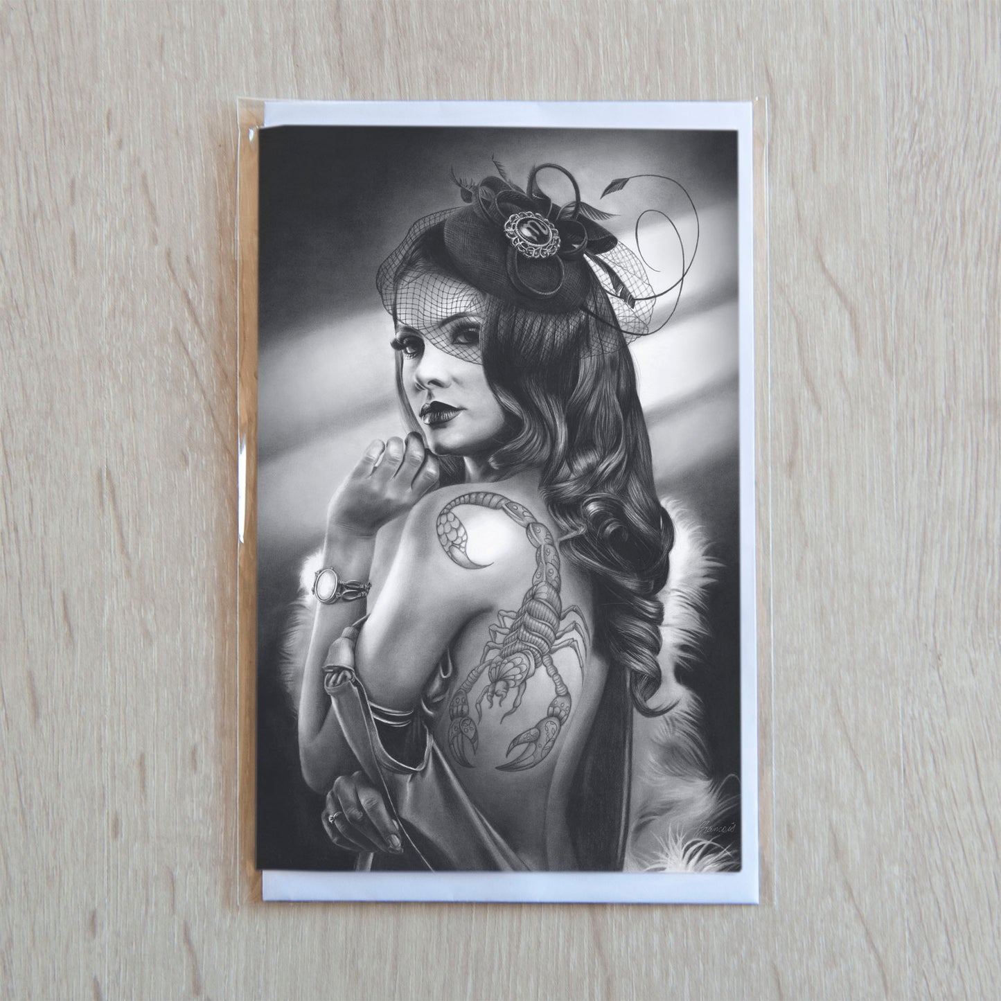 'Scorpio' greeting card