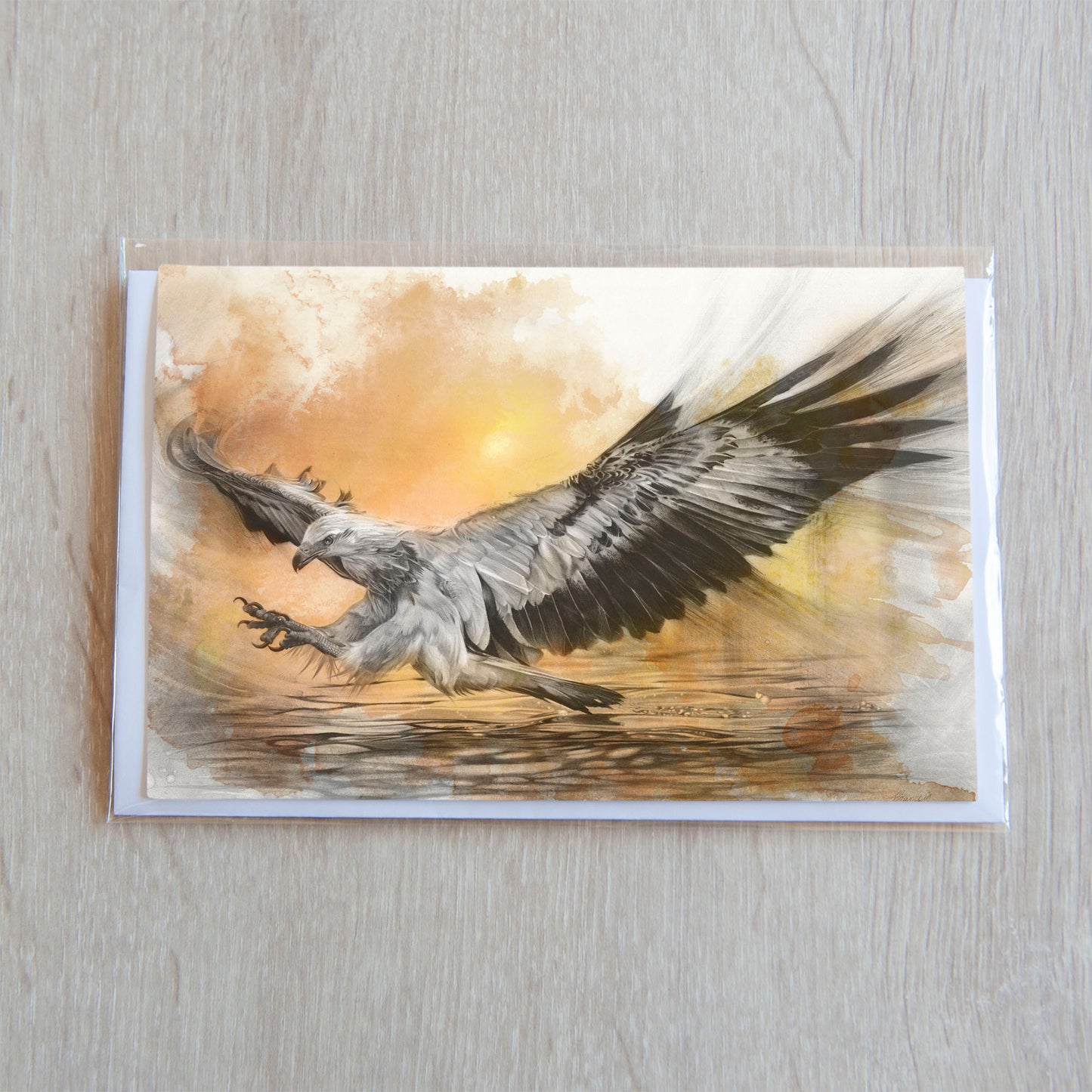 'White-bellied Sea Eagle' greeting card