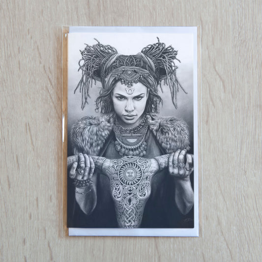 'Taurus' greeting card