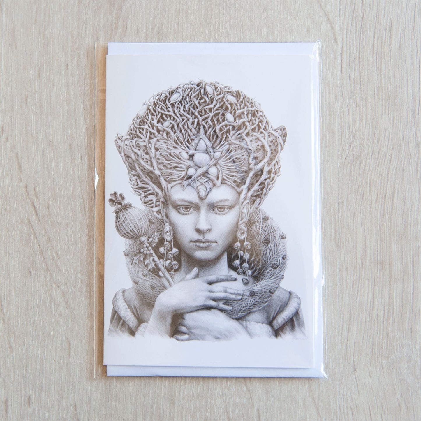 'Christmas Angel' greeting card