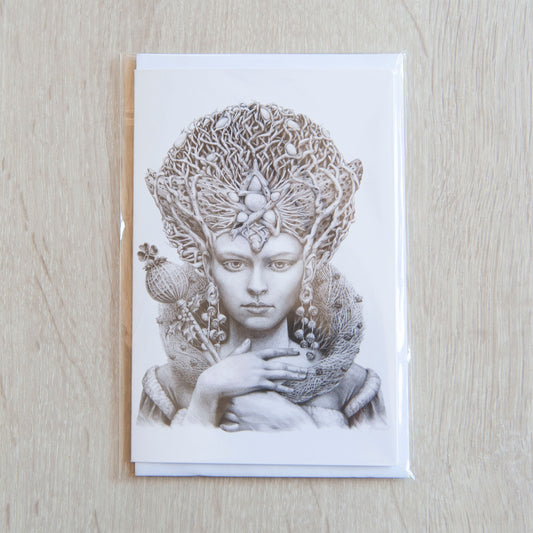 'Christmas Angel' greeting card