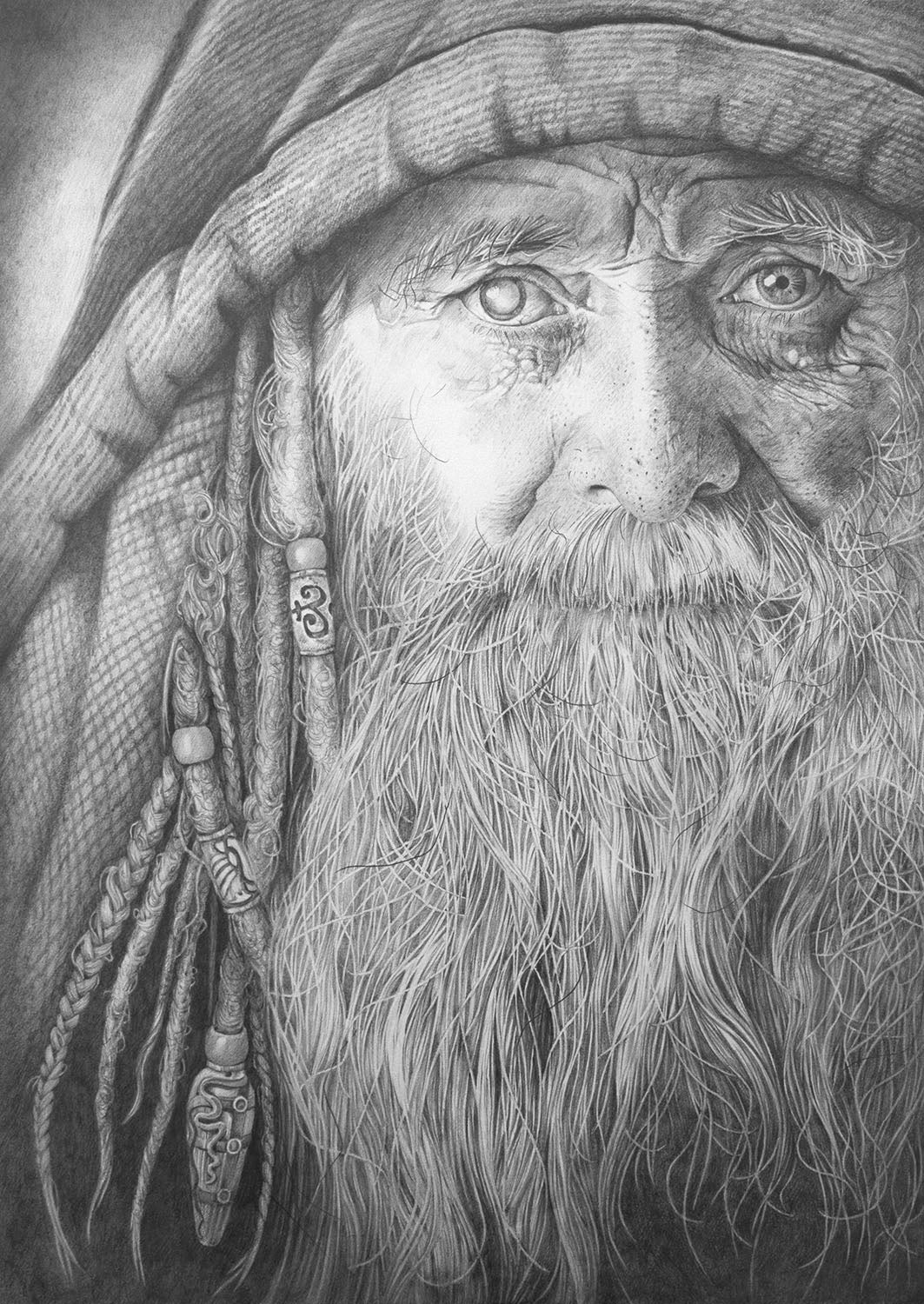 'Merlin' greeting card