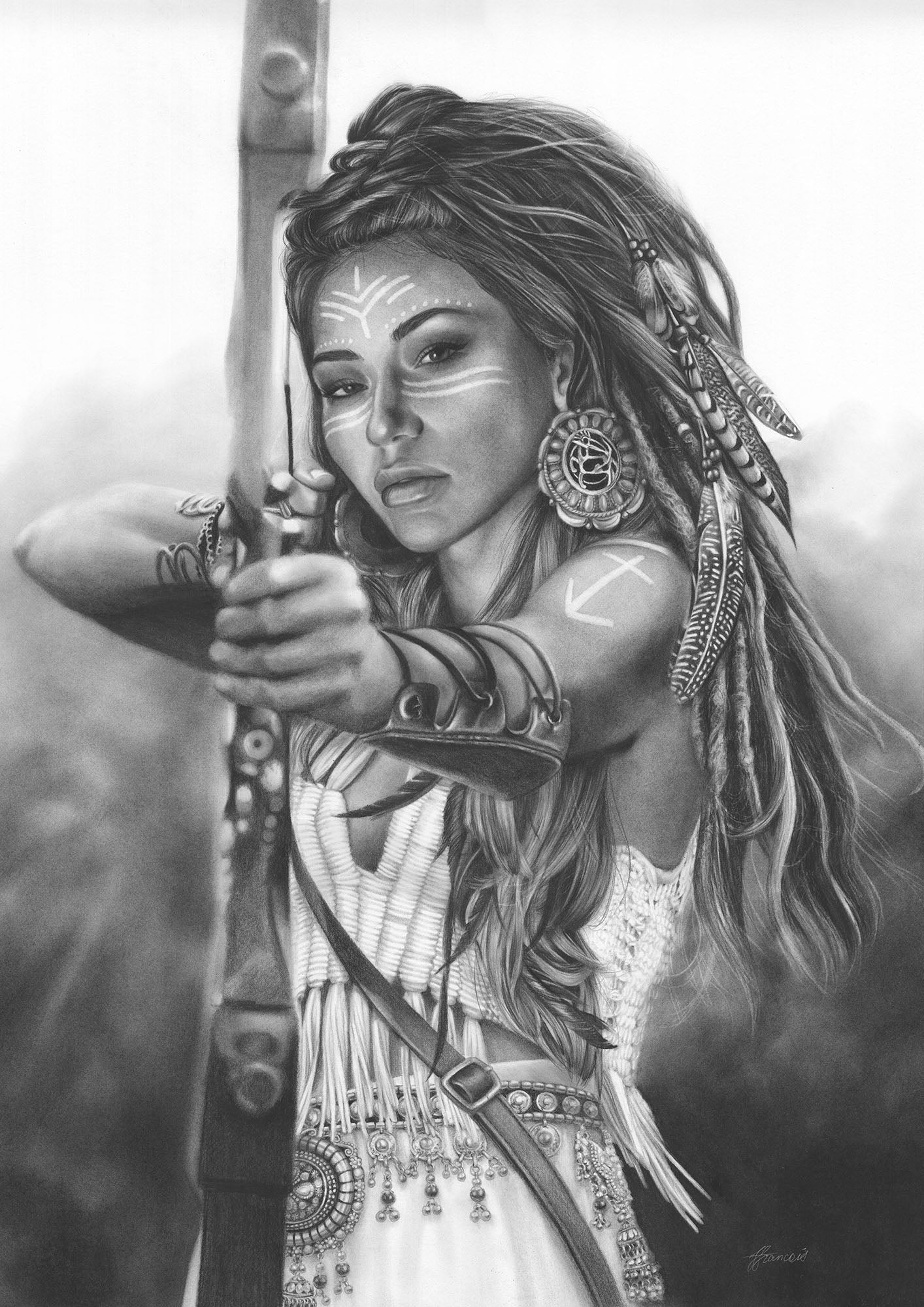 'Sagittarius' canvas print