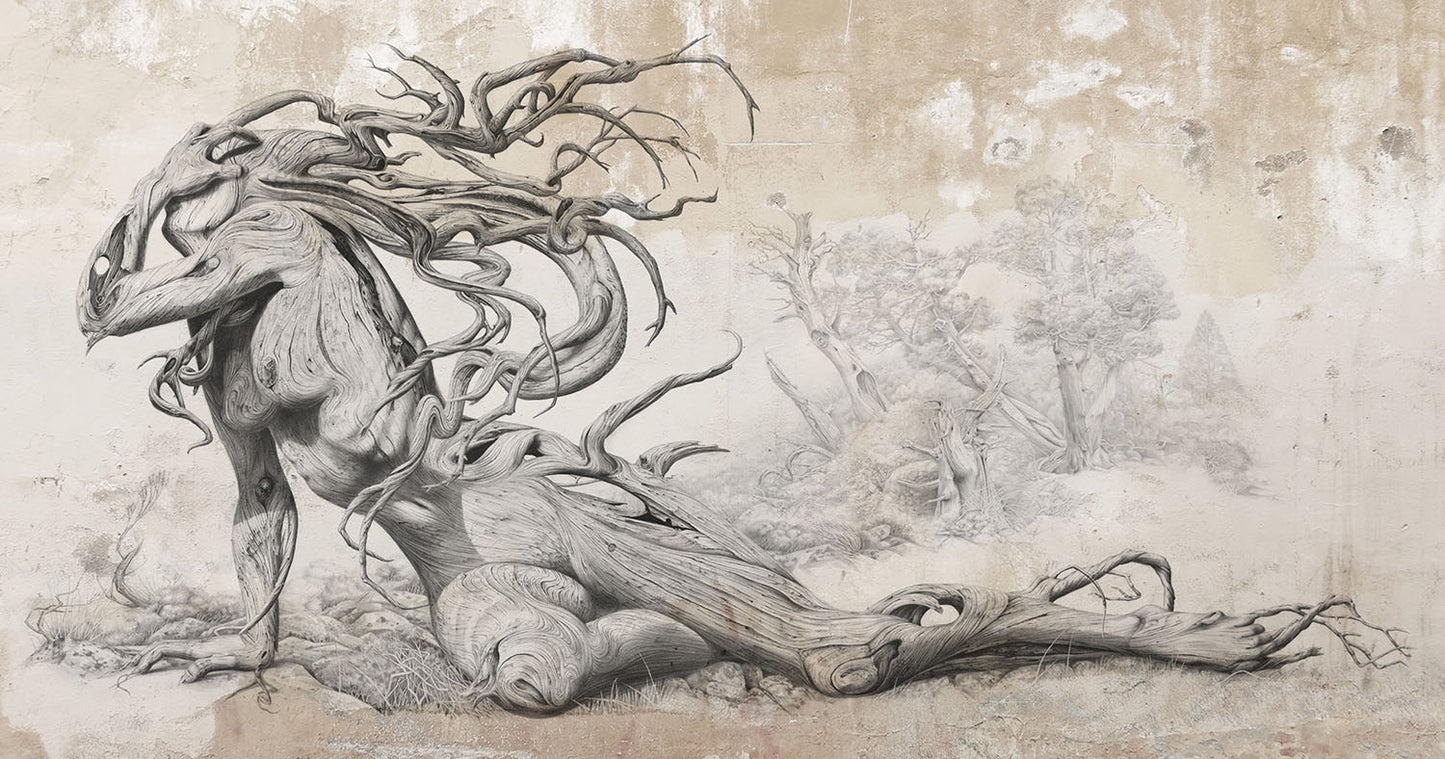 'The Fallen - Industrial' canvas print