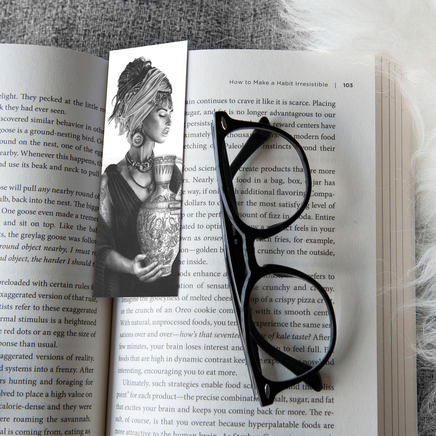 'Aquarius' bookmark