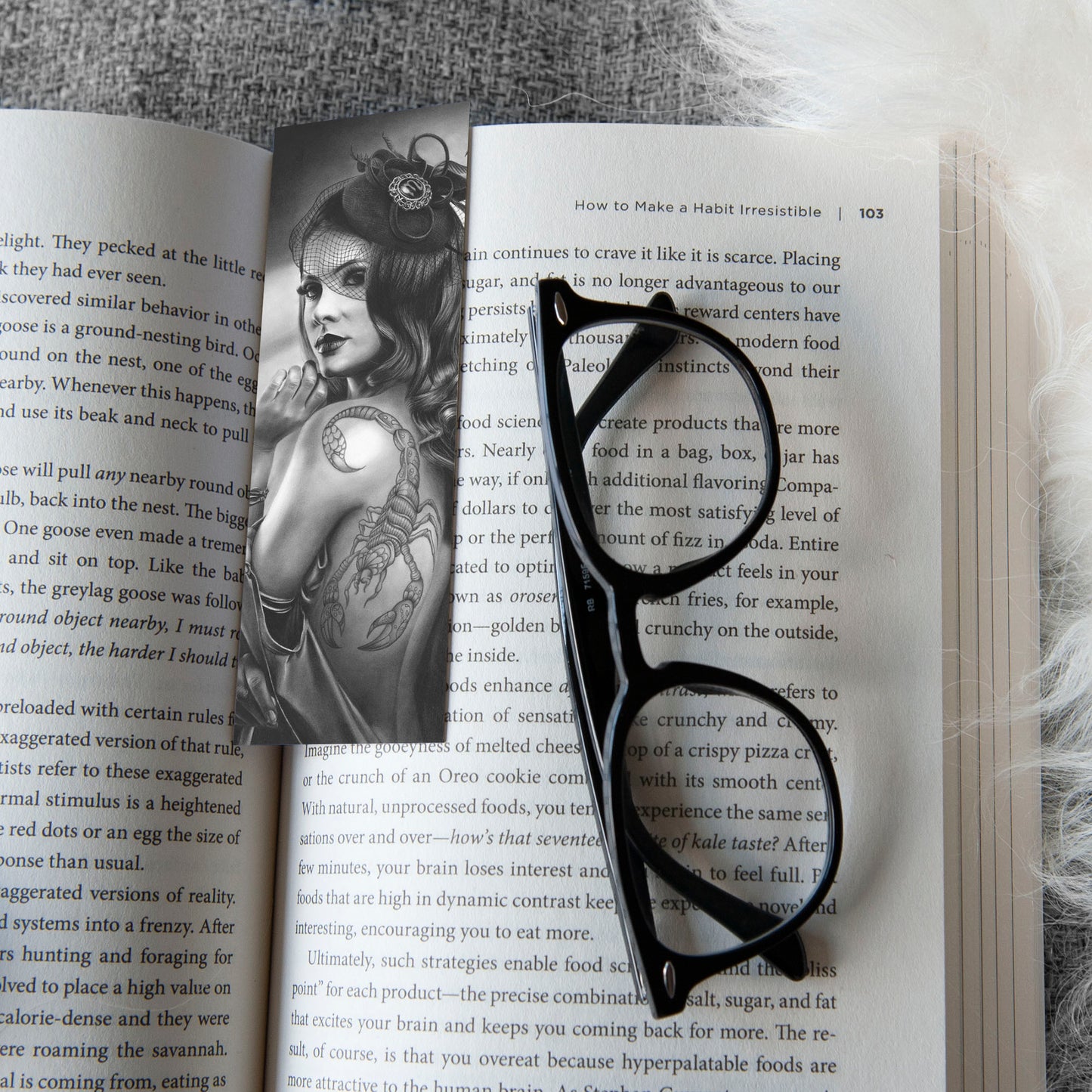 'Scorpio' bookmark