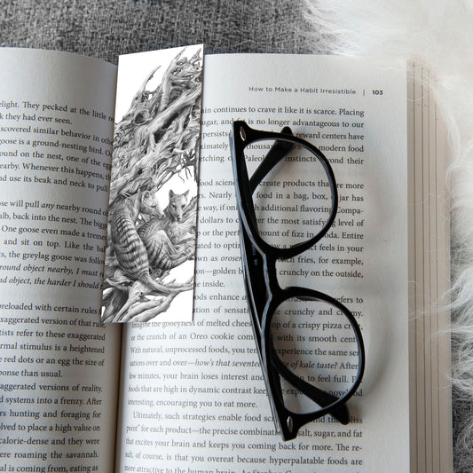 'Driftwood Thylacine' bookmark