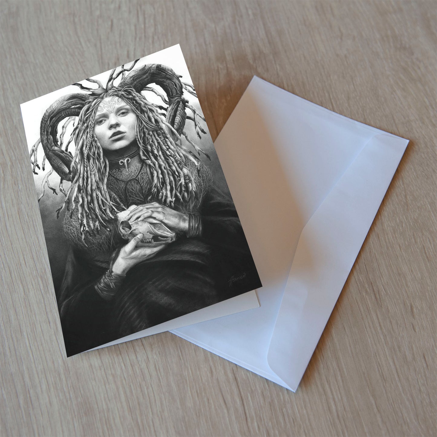 'Aries' greeting card