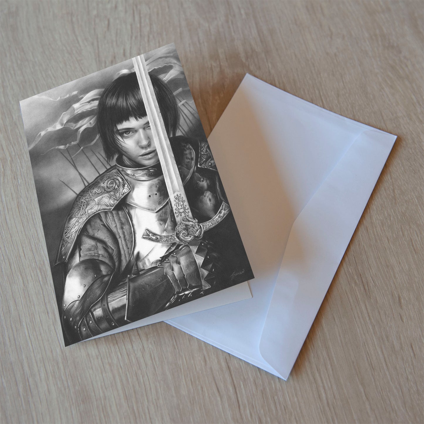 'Capricorn' greeting card
