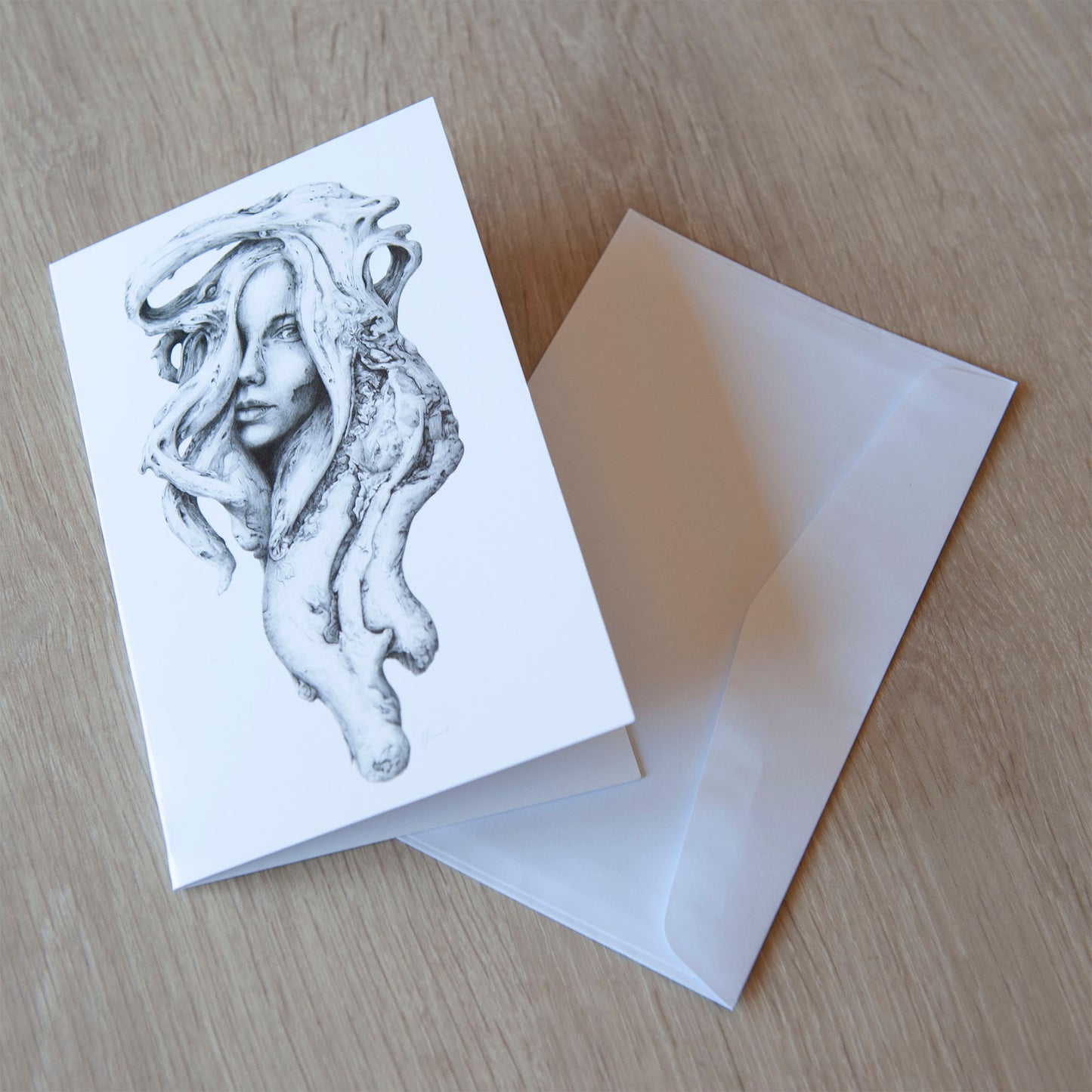 'Driftwood Souls 1' greeting card