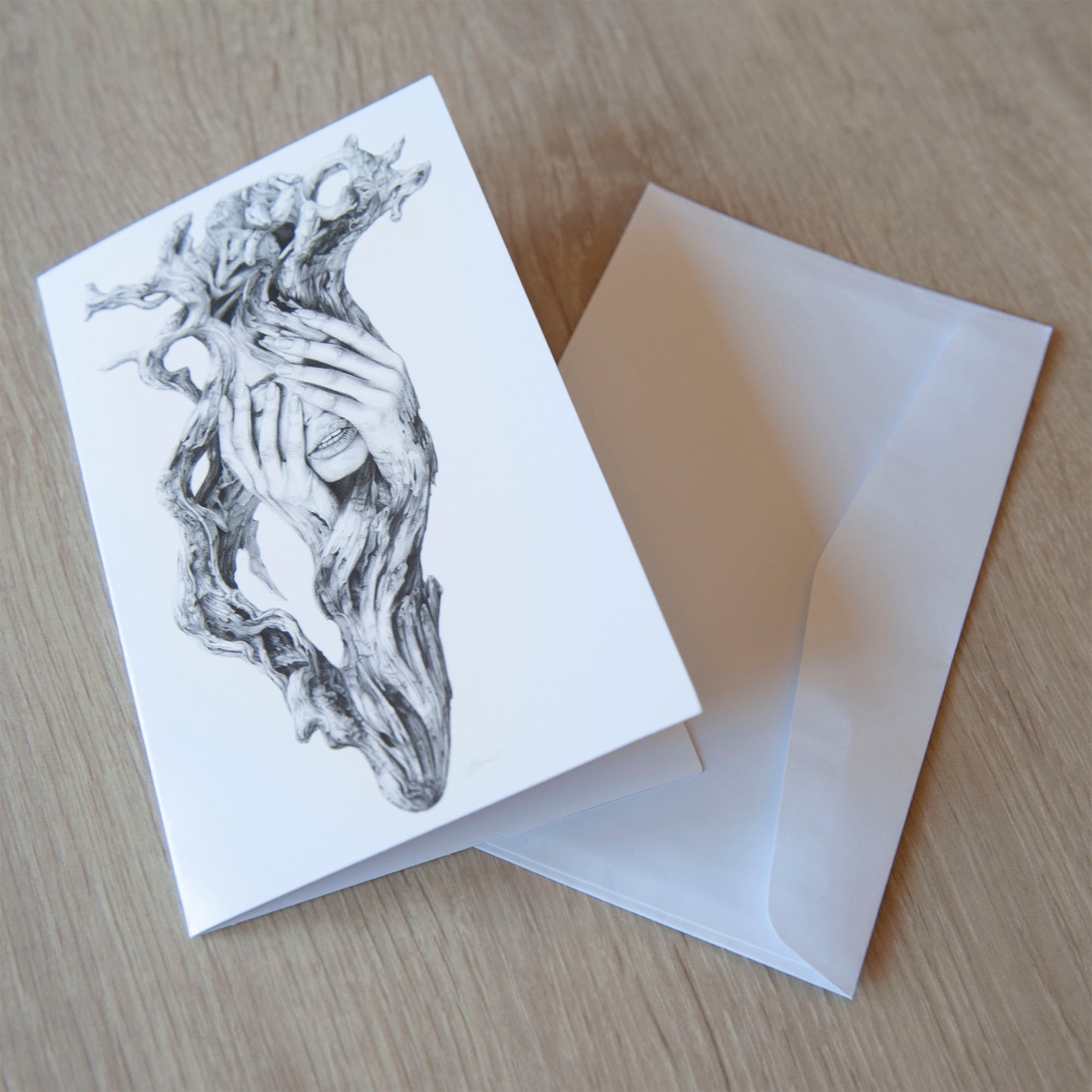 'Driftwood Souls 3' greeting card
