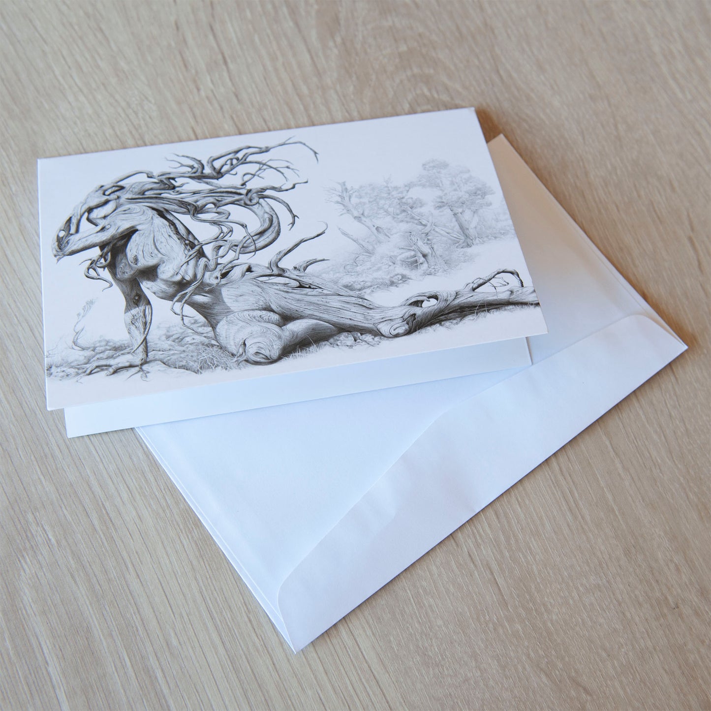 'The Fallen' greeting card