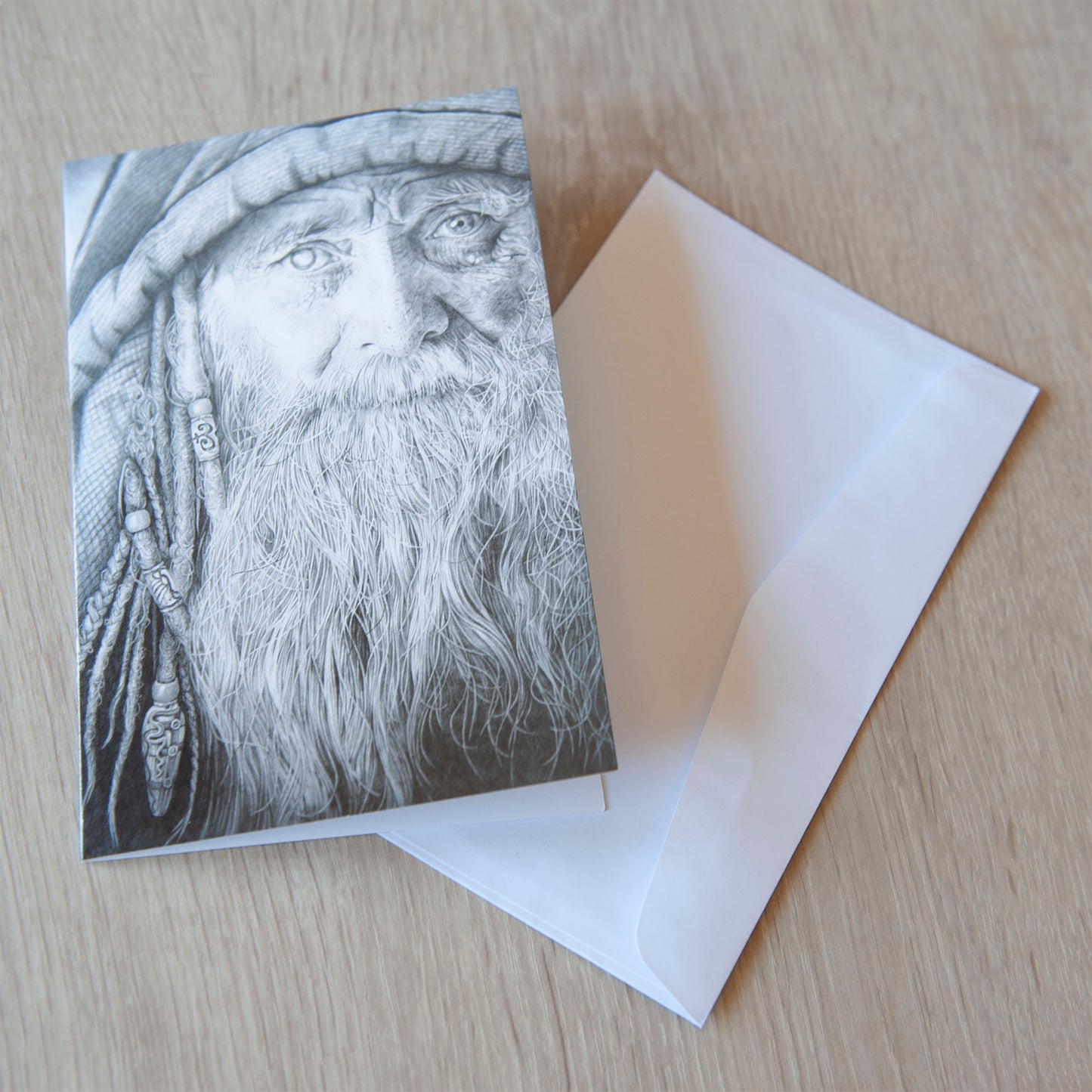 'Merlin' greeting card