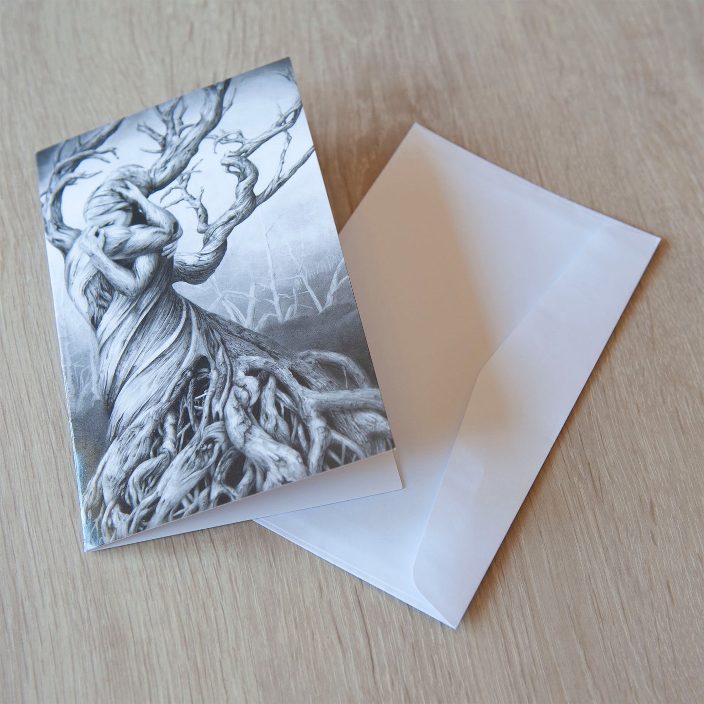 'One Tree' greeting card