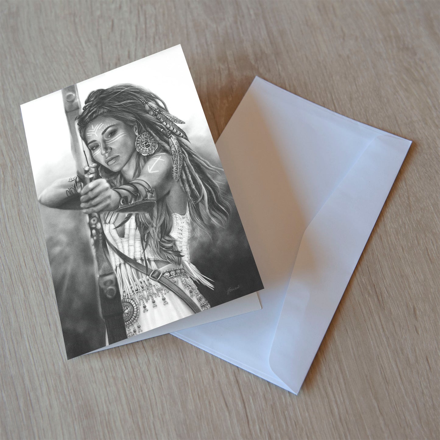 'Sagittarius' greeting card
