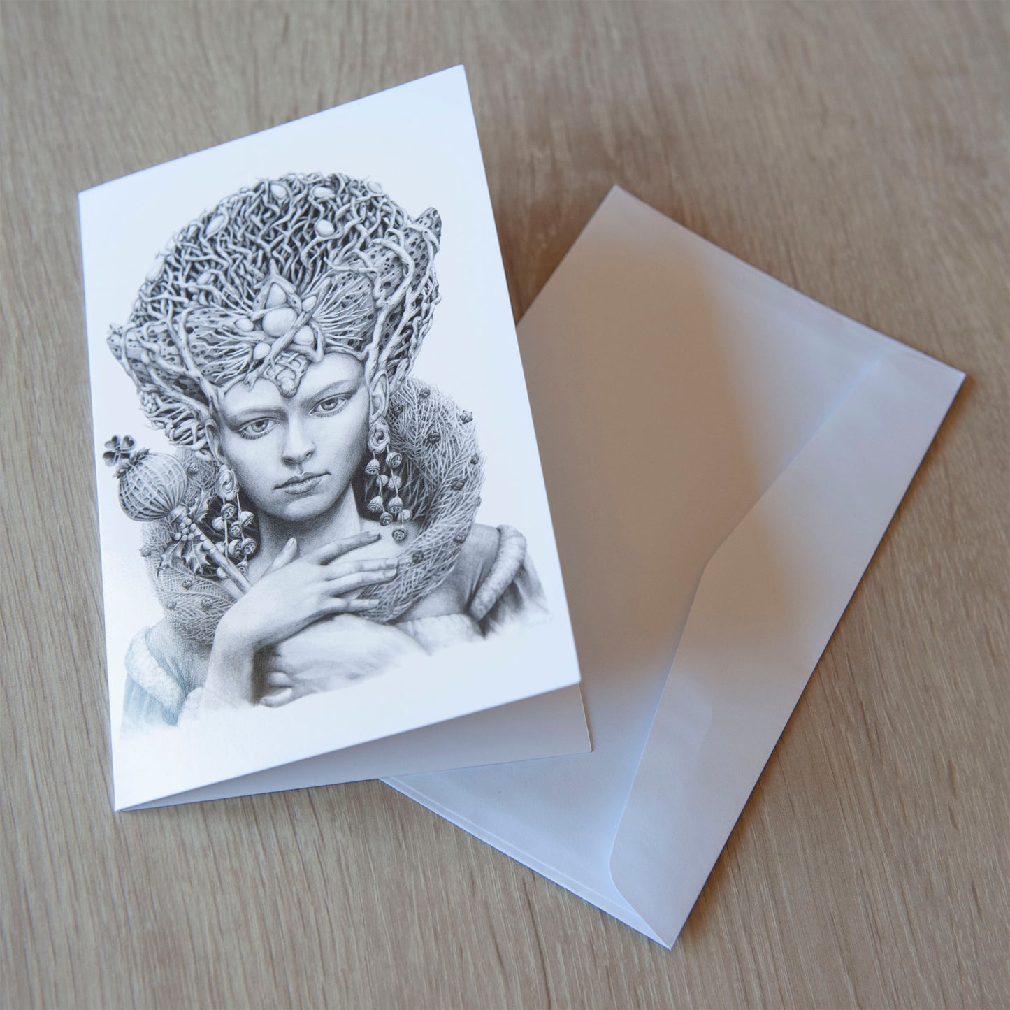 'Christmas Angel' greeting card
