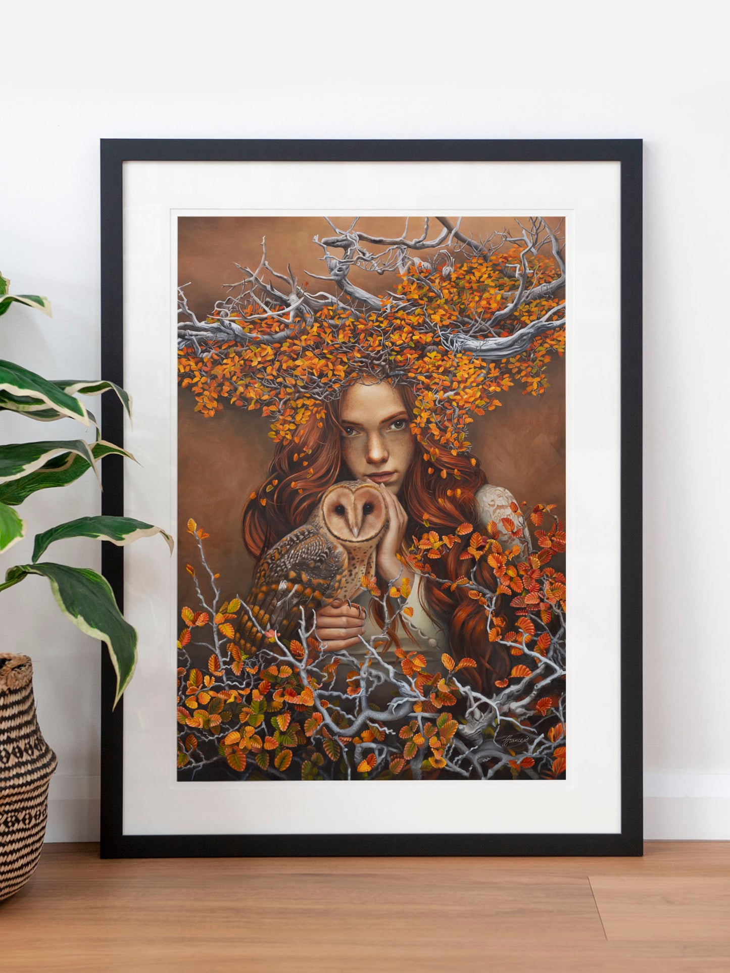 'Autumnwood's Daughter' art print