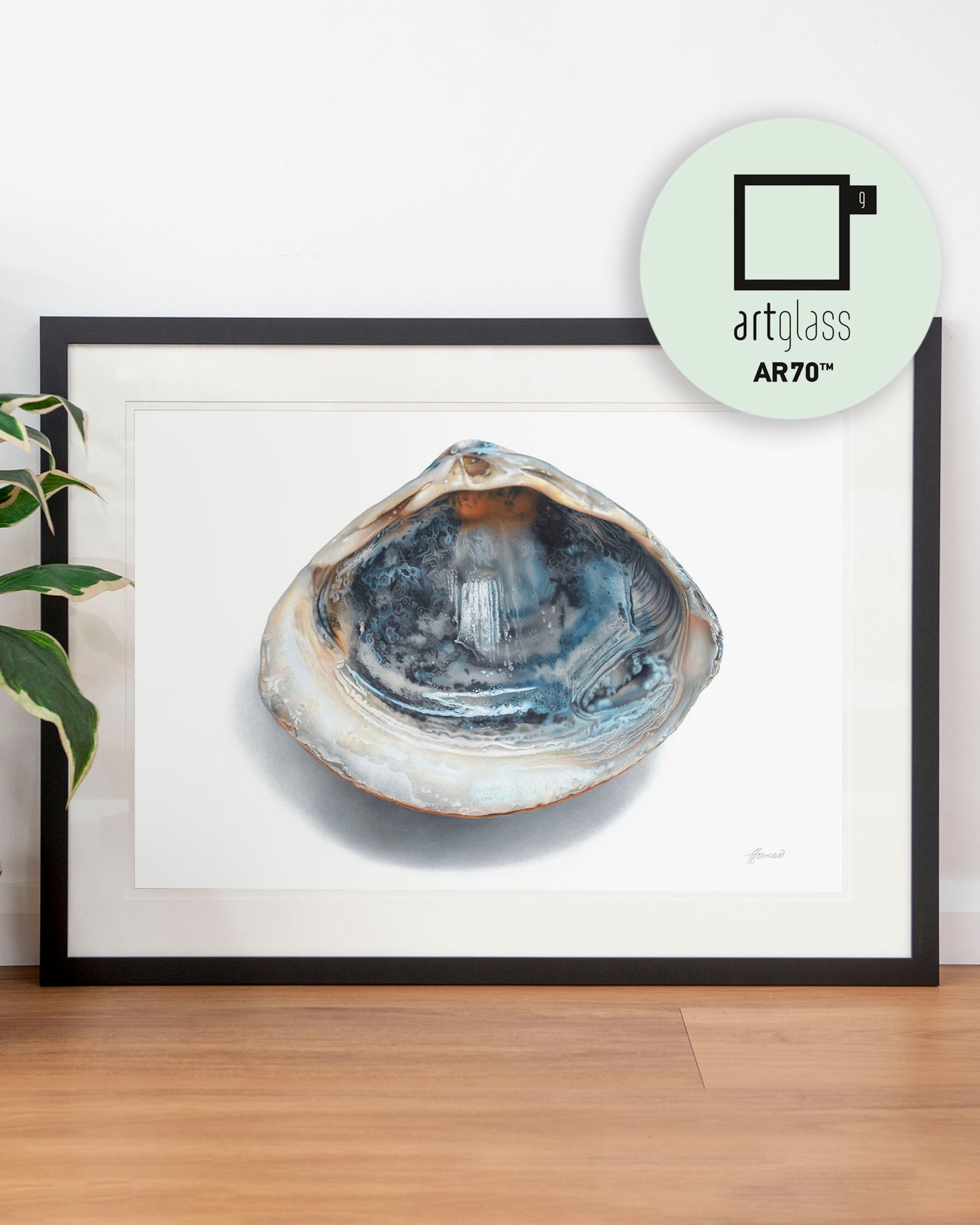 'Blue Shell' art print