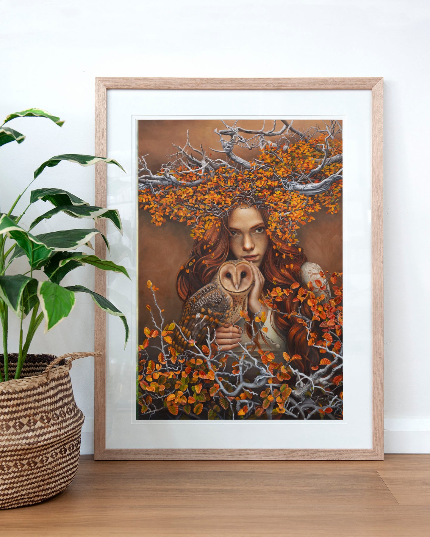 'Autumnwood's Daughter' art print