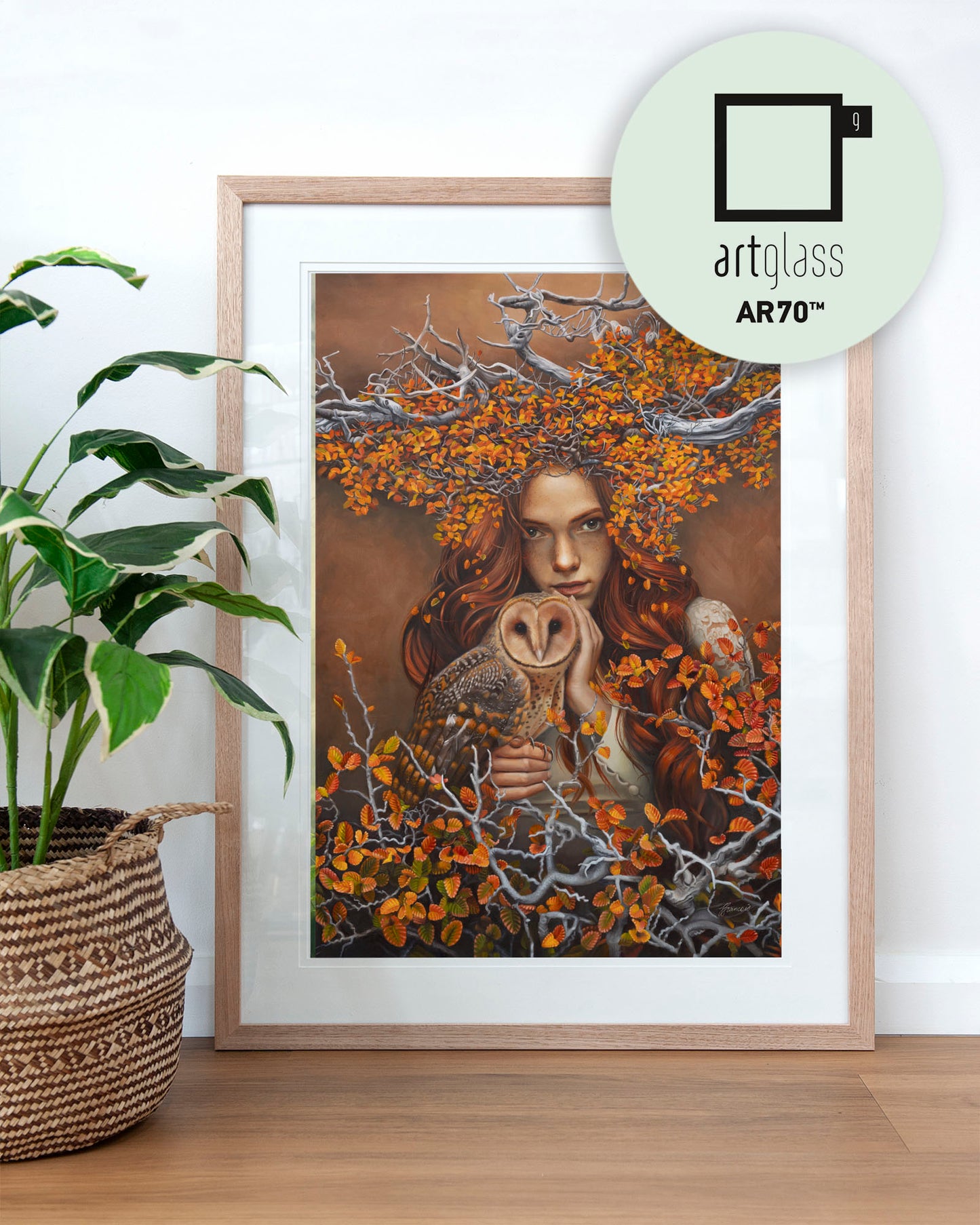 'Autumnwood's Daughter' art print