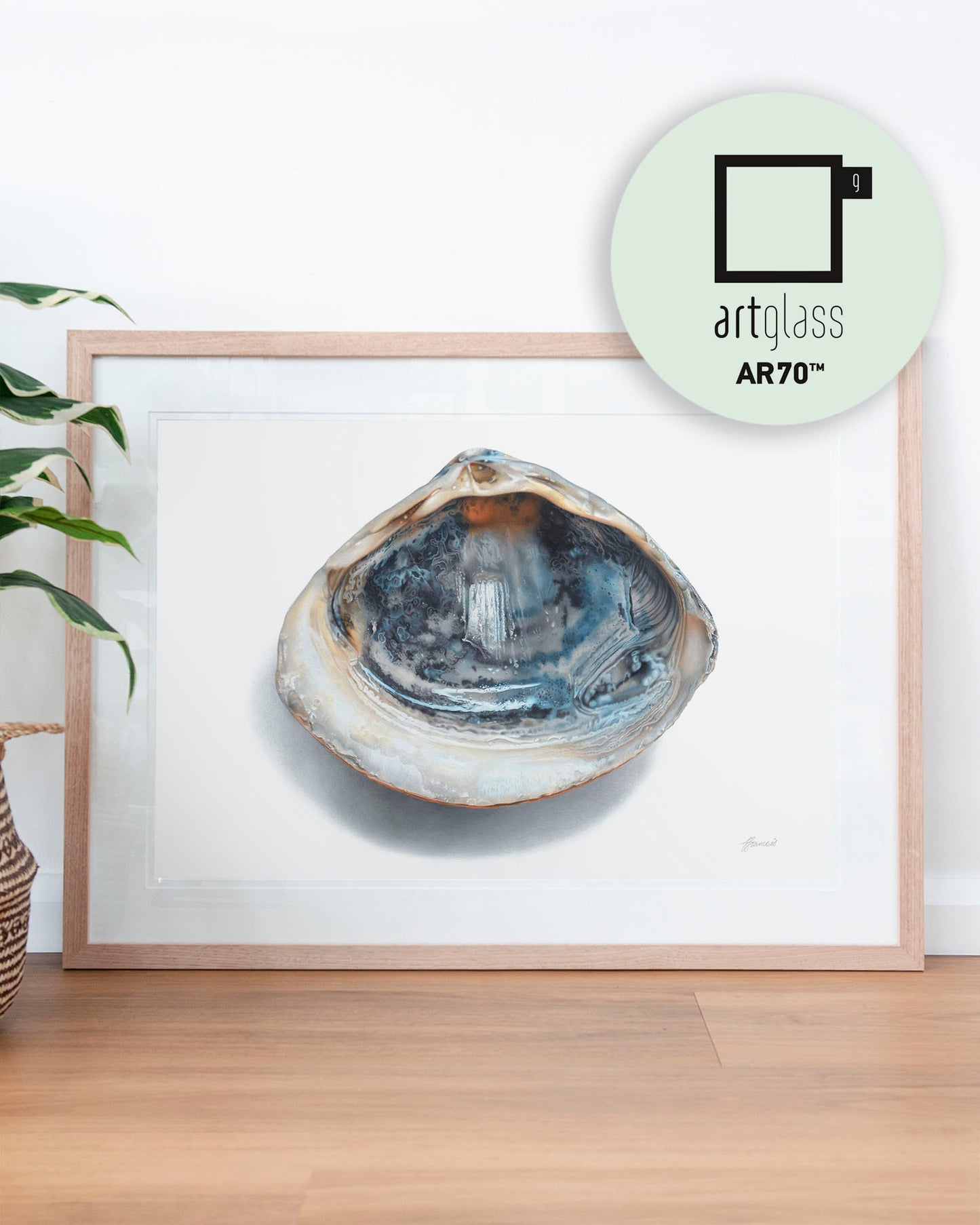 'Blue Shell' art print