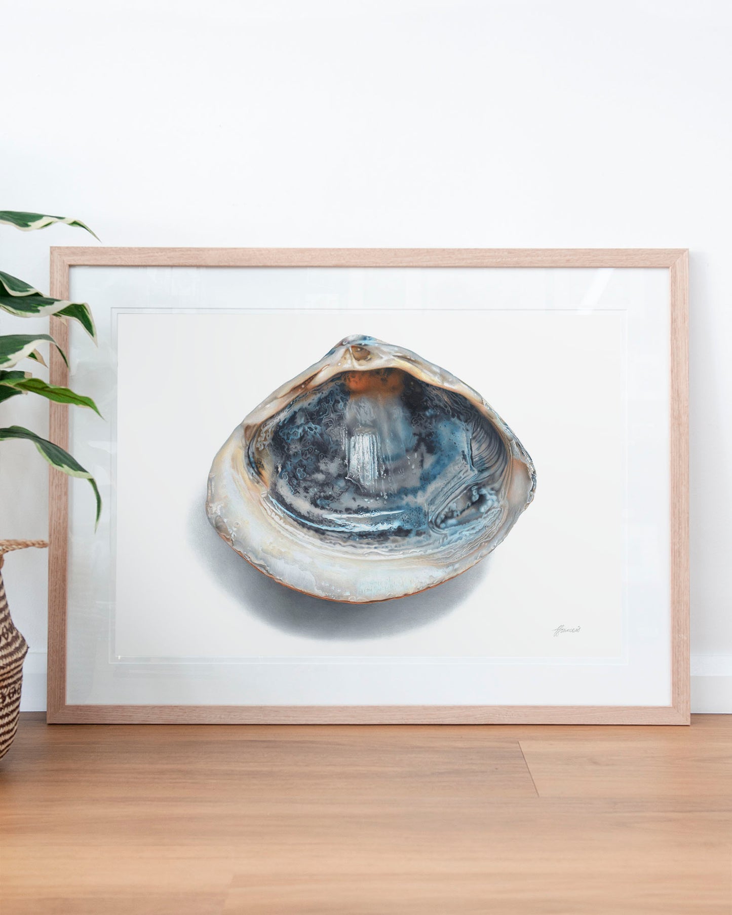 'Blue Shell' art print