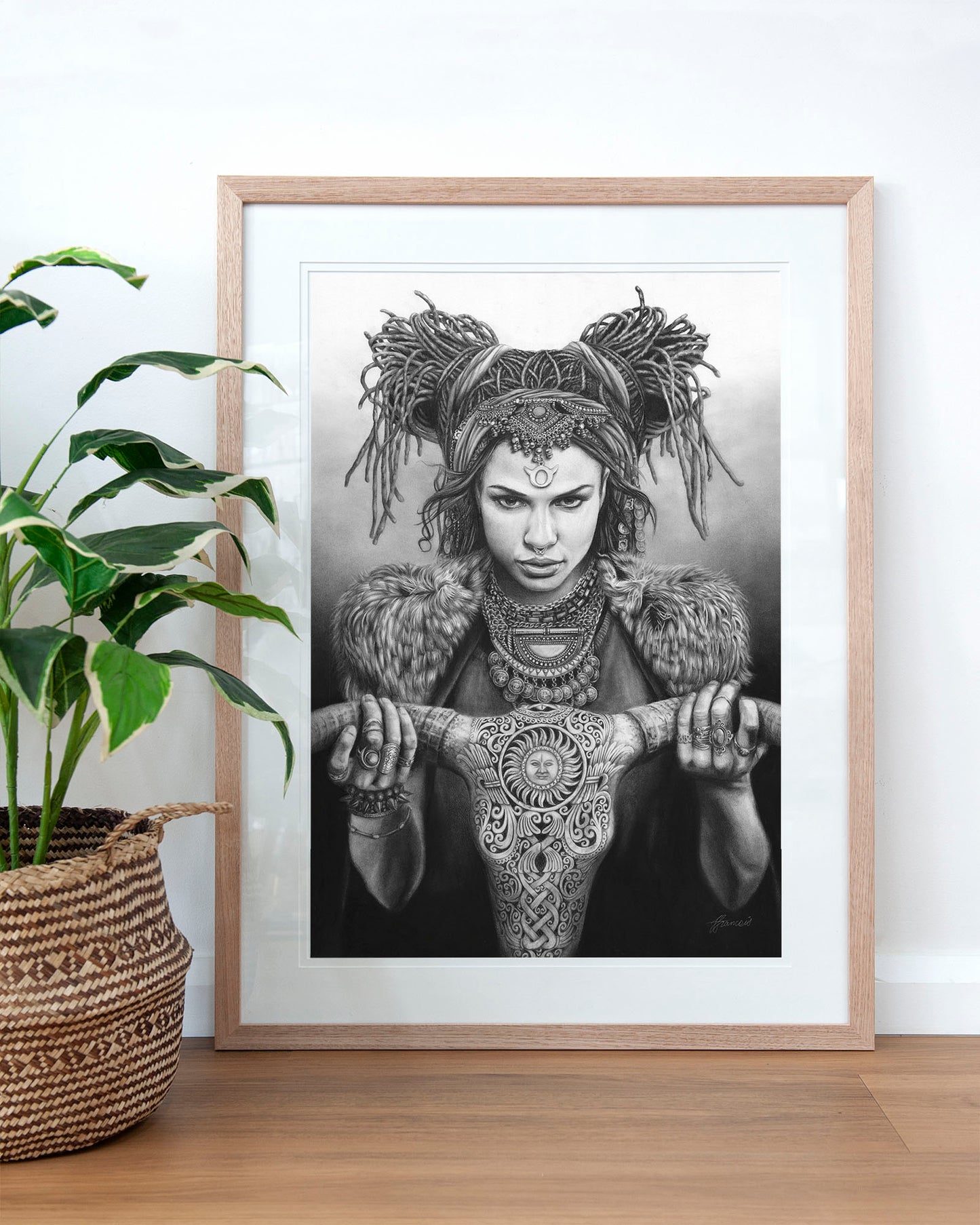 'Taurus' art print