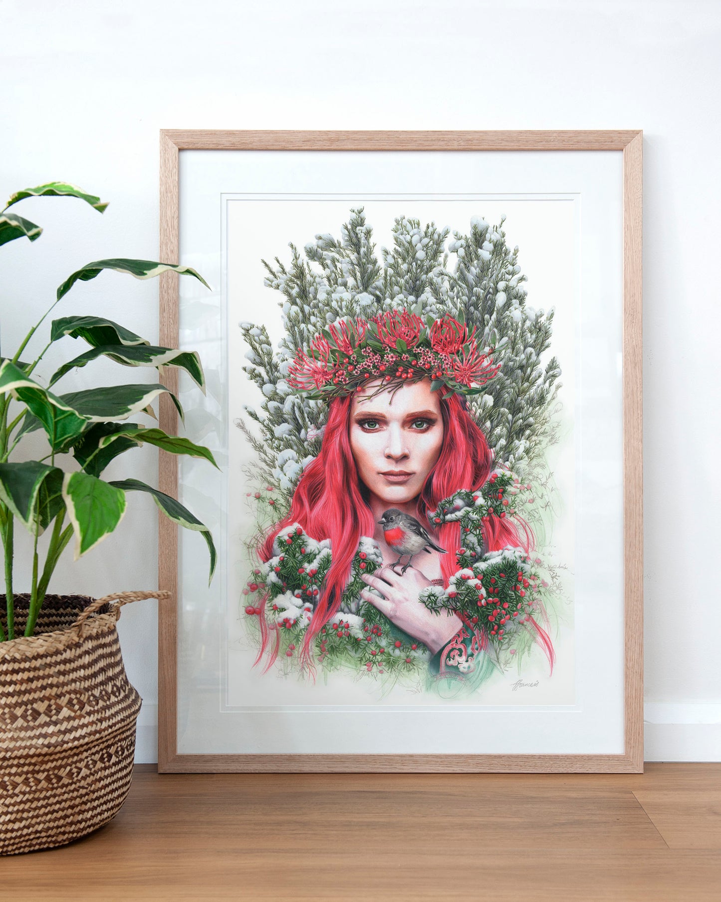 'Waratah Queen' art print