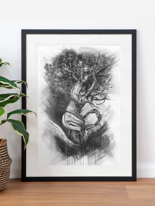 'Tree Elder 3' art print