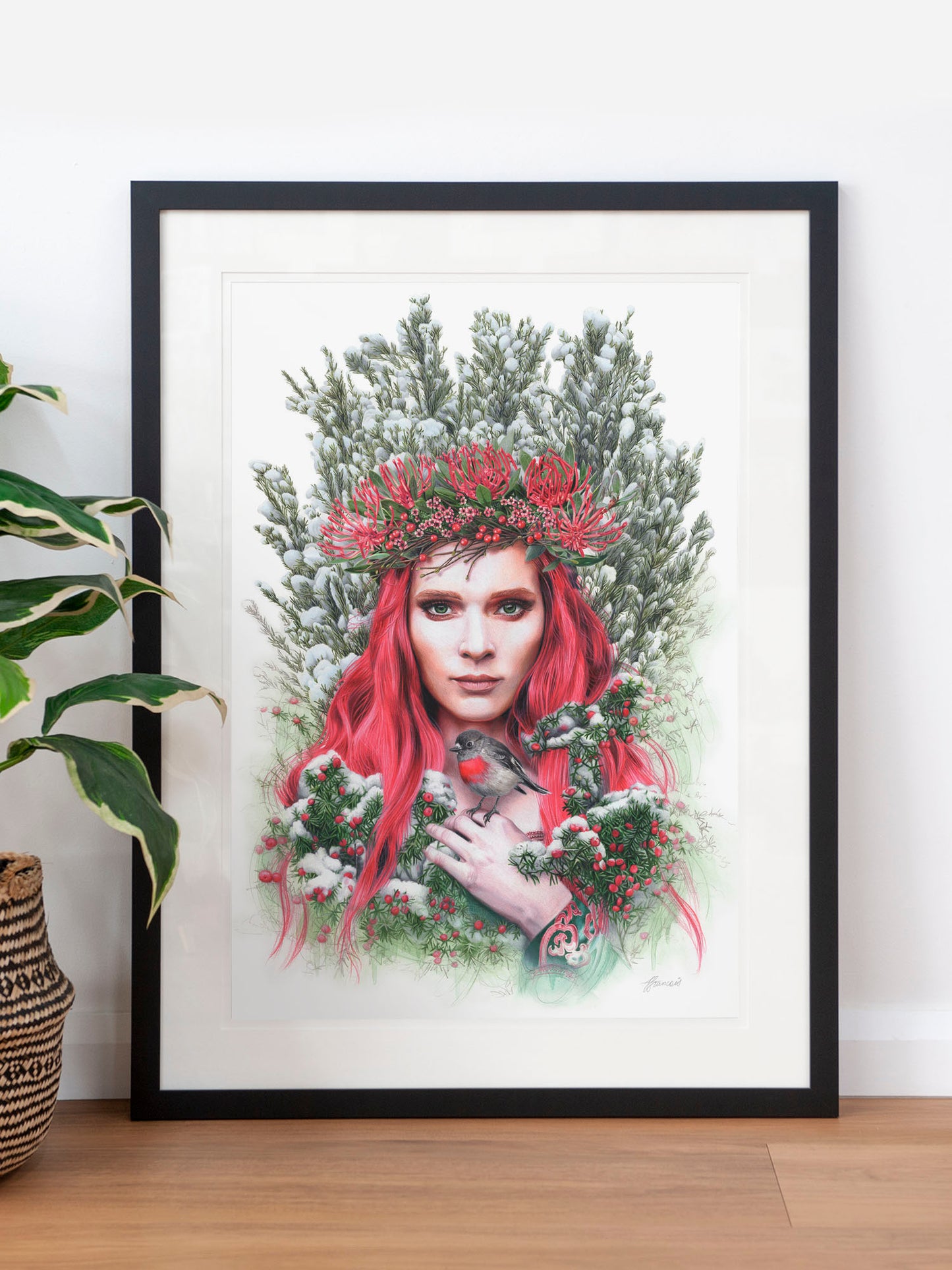 'Waratah Queen' art print