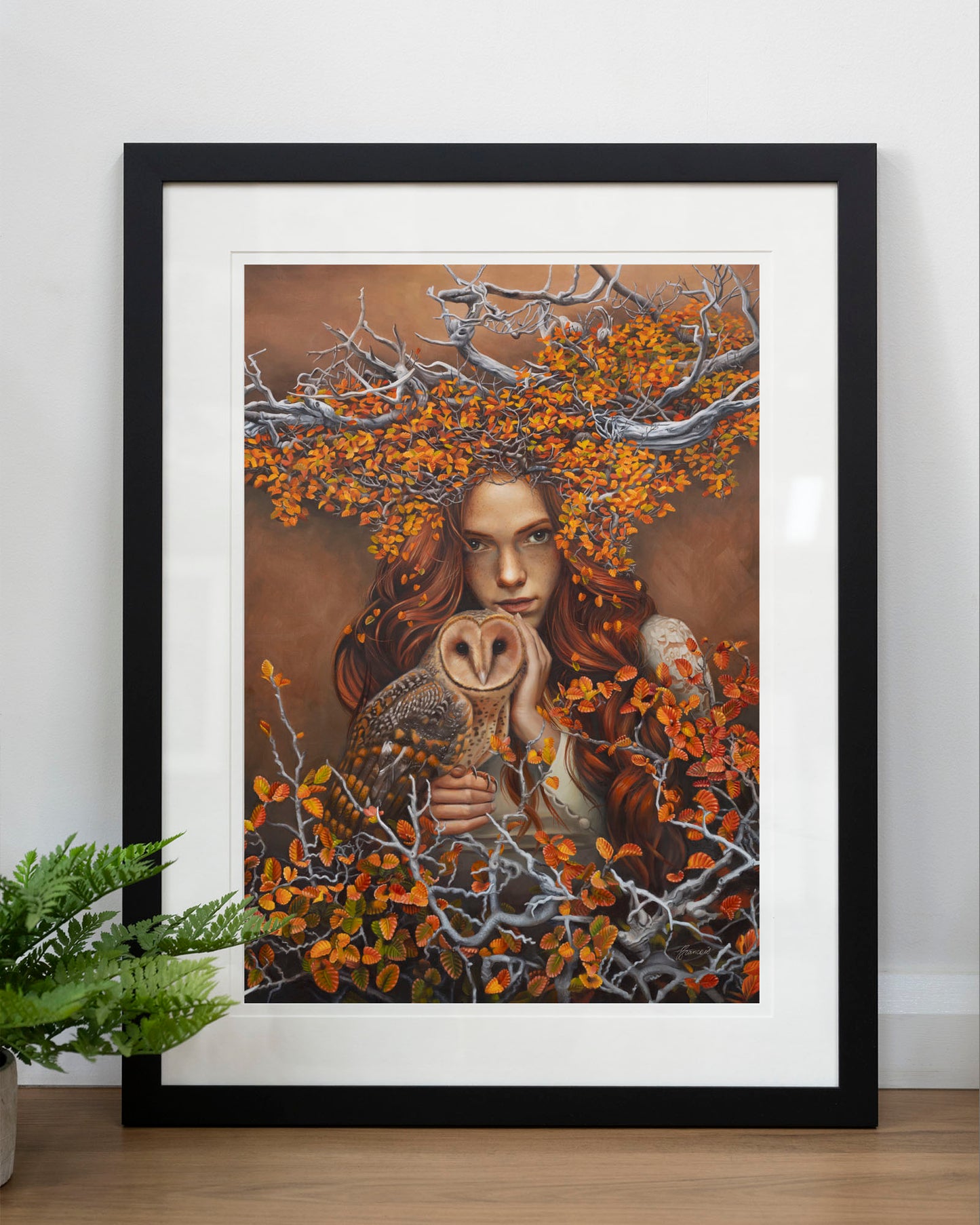 'Autumnwood's Daughter' art print