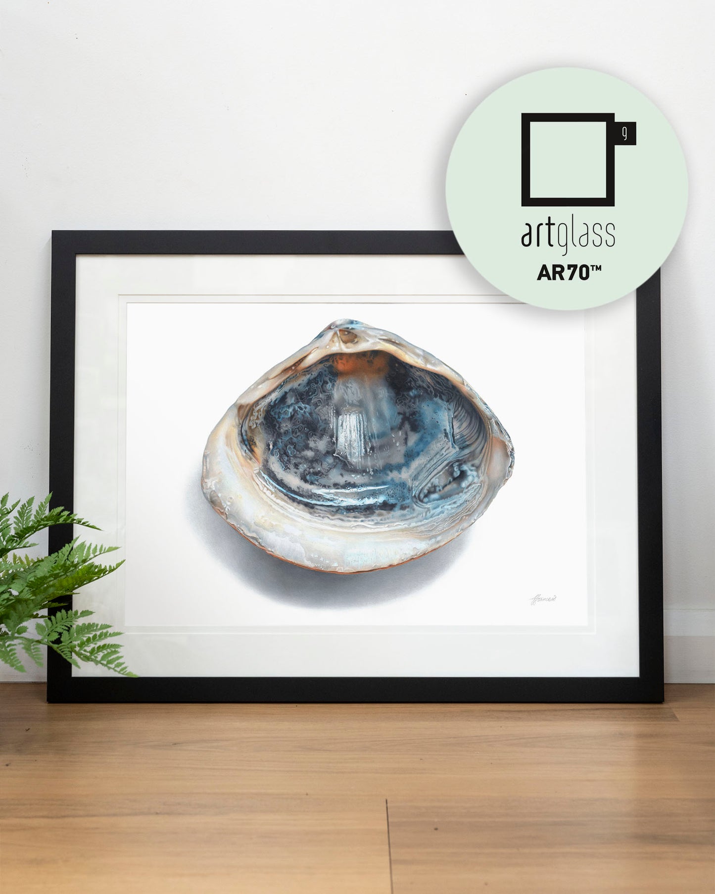 'Blue Shell' art print