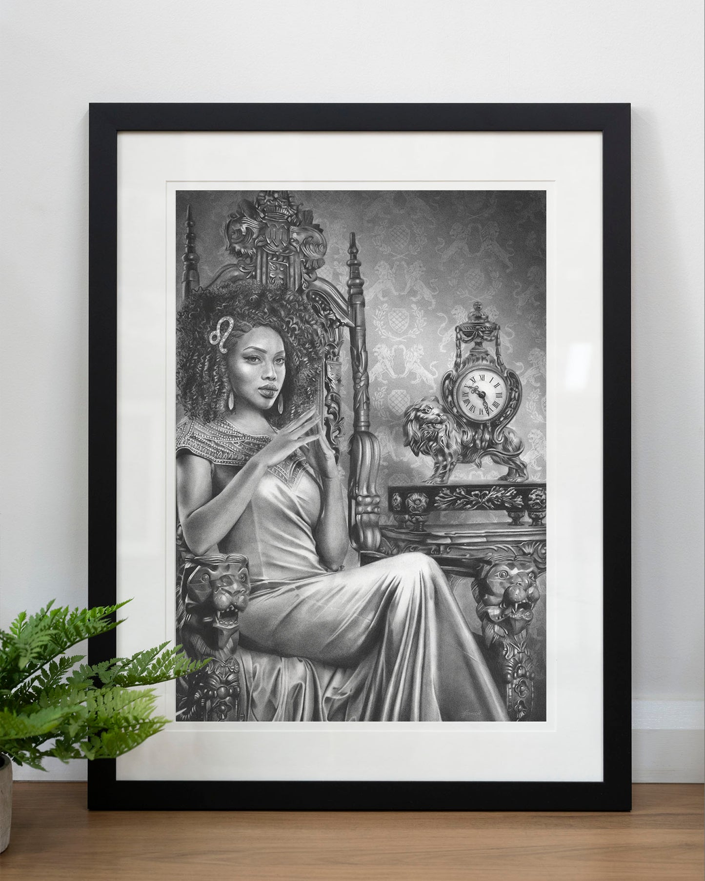 'Leo' art print
