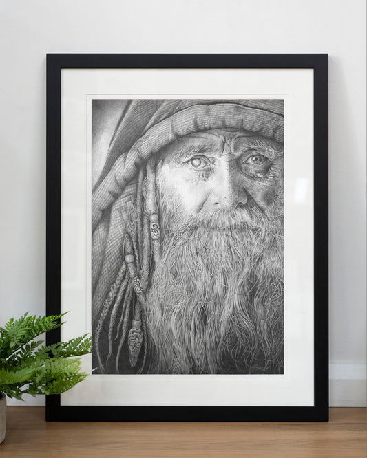 'Merlin' art print