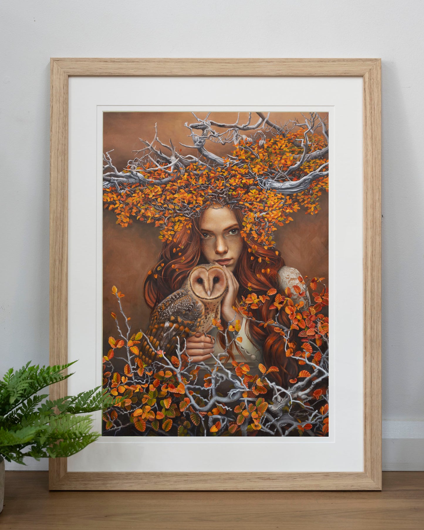 'Autumnwood's Daughter' art print