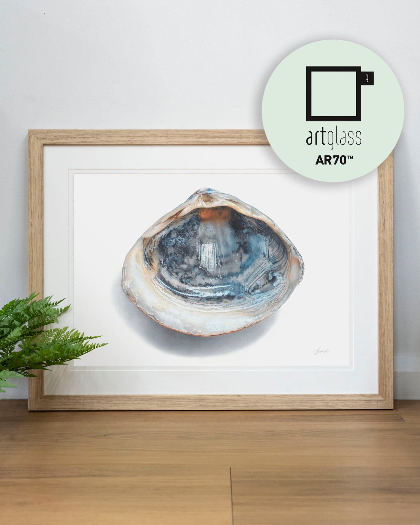 'Blue Shell' art print