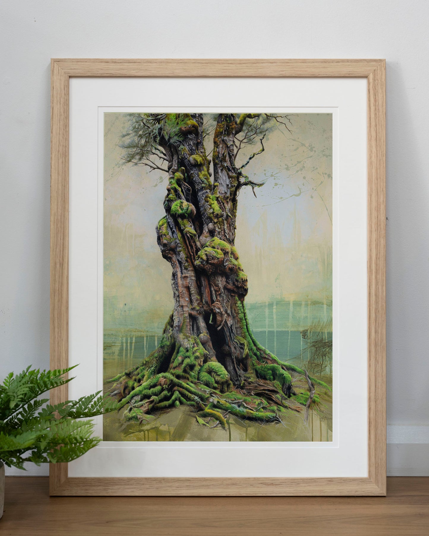 'King Billy' art print