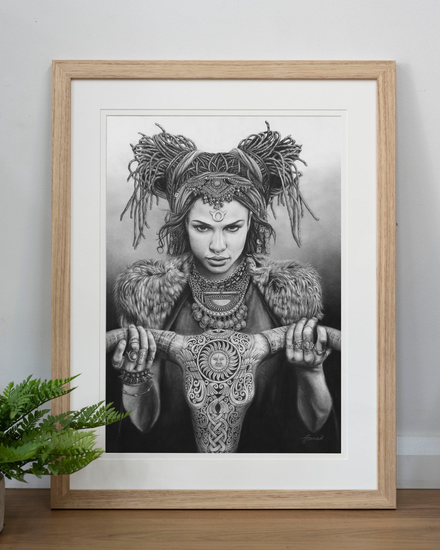 'Taurus' art print