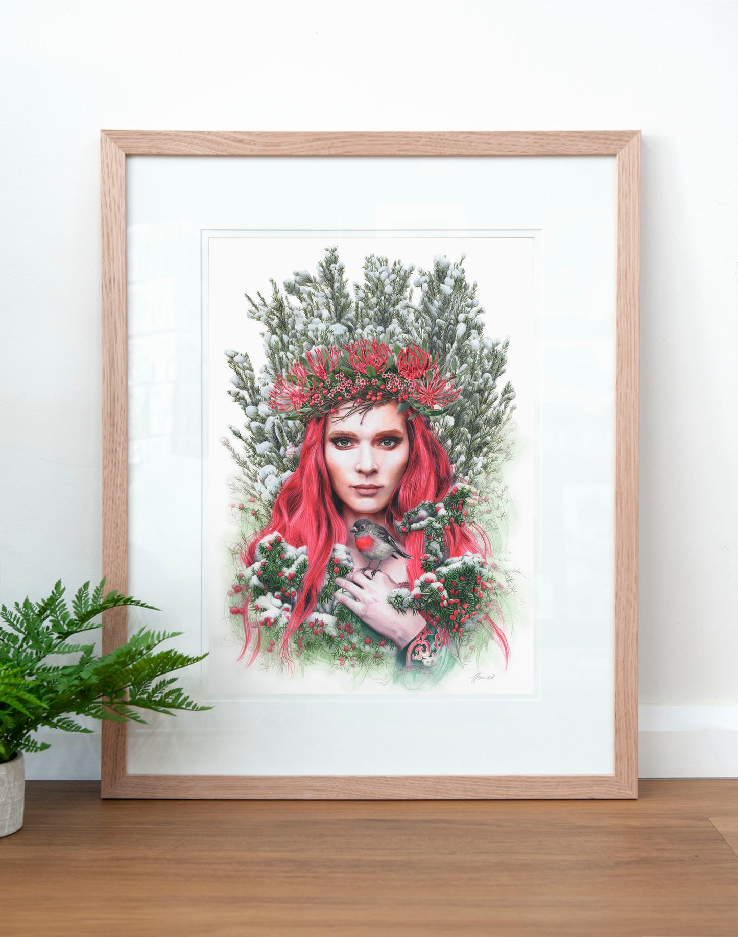 'Waratah Queen' art print