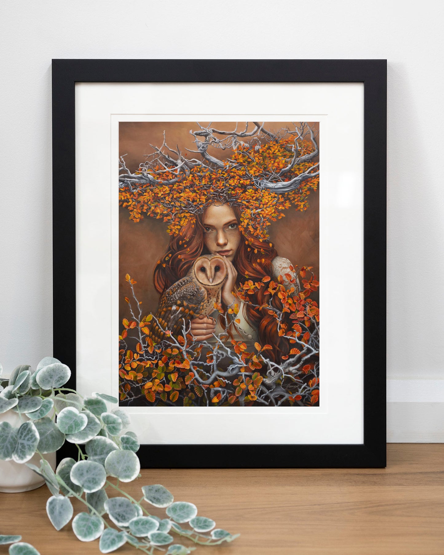 'Autumnwood's Daughter' art print