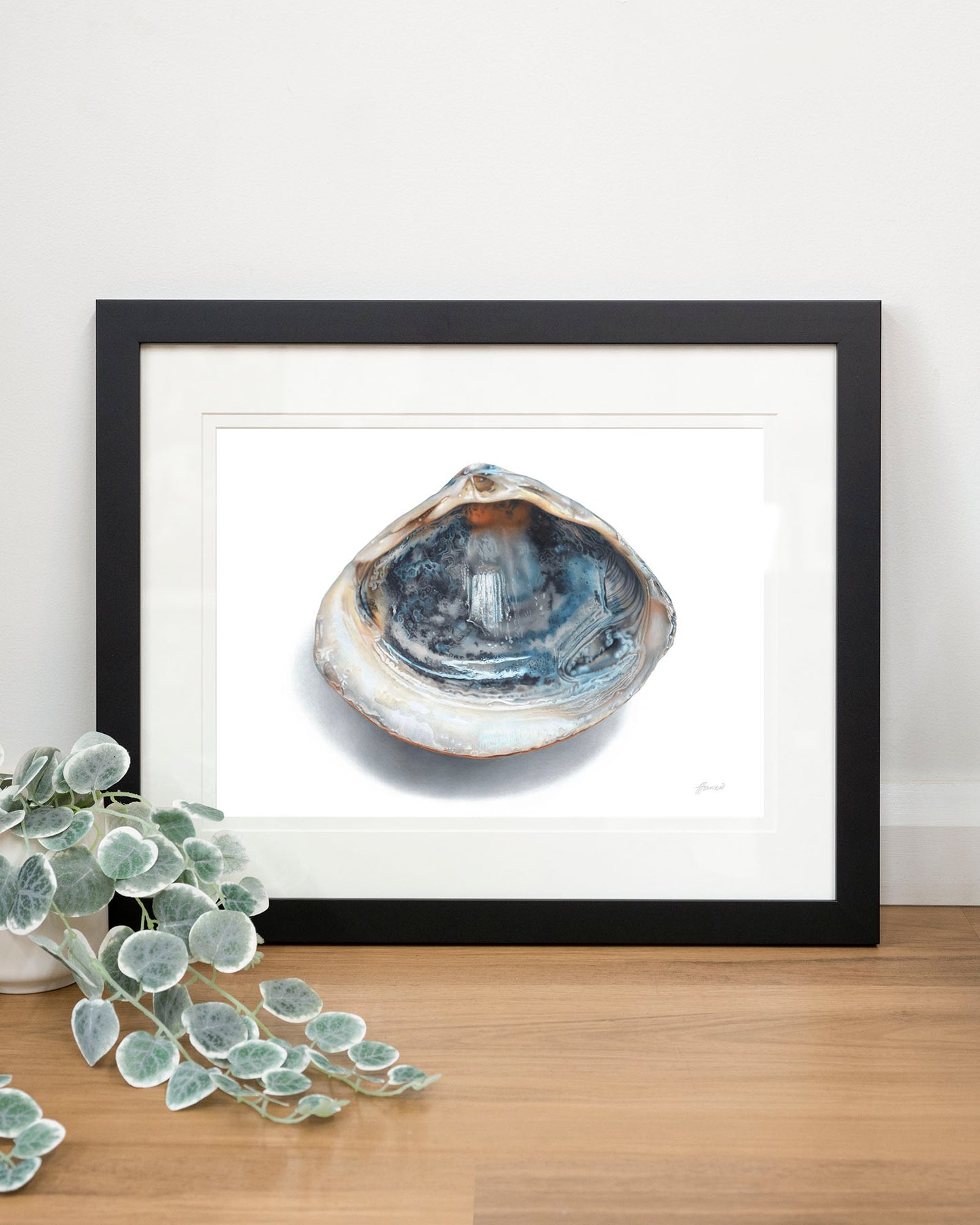 'Blue Shell' art print