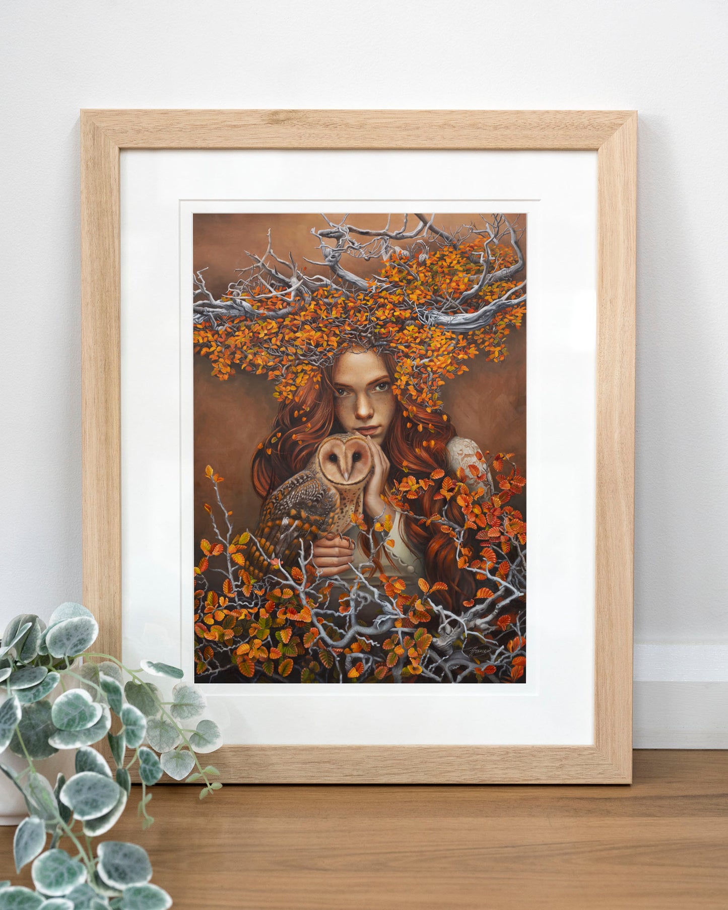 'Autumnwood's Daughter' art print