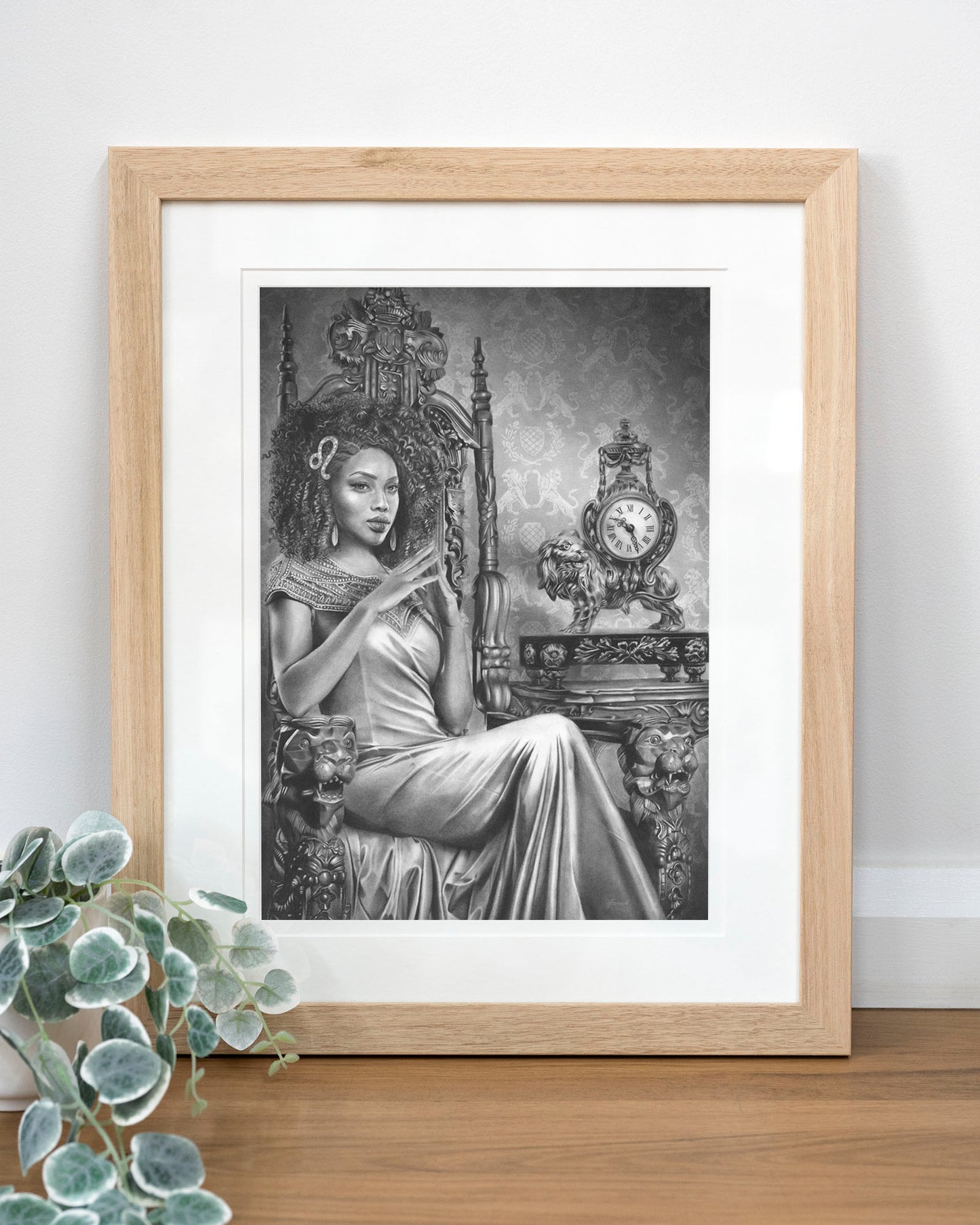 'Leo' art print