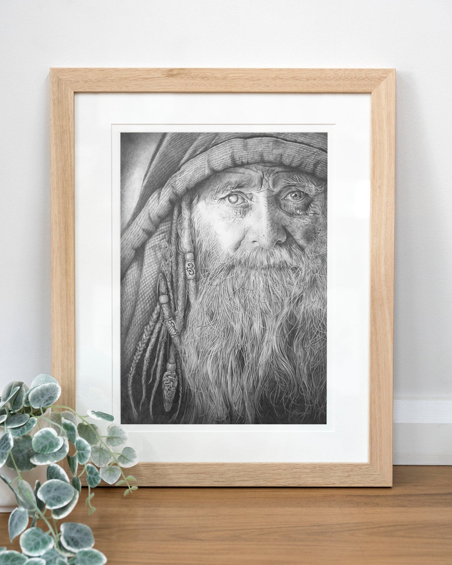 'Merlin' art print